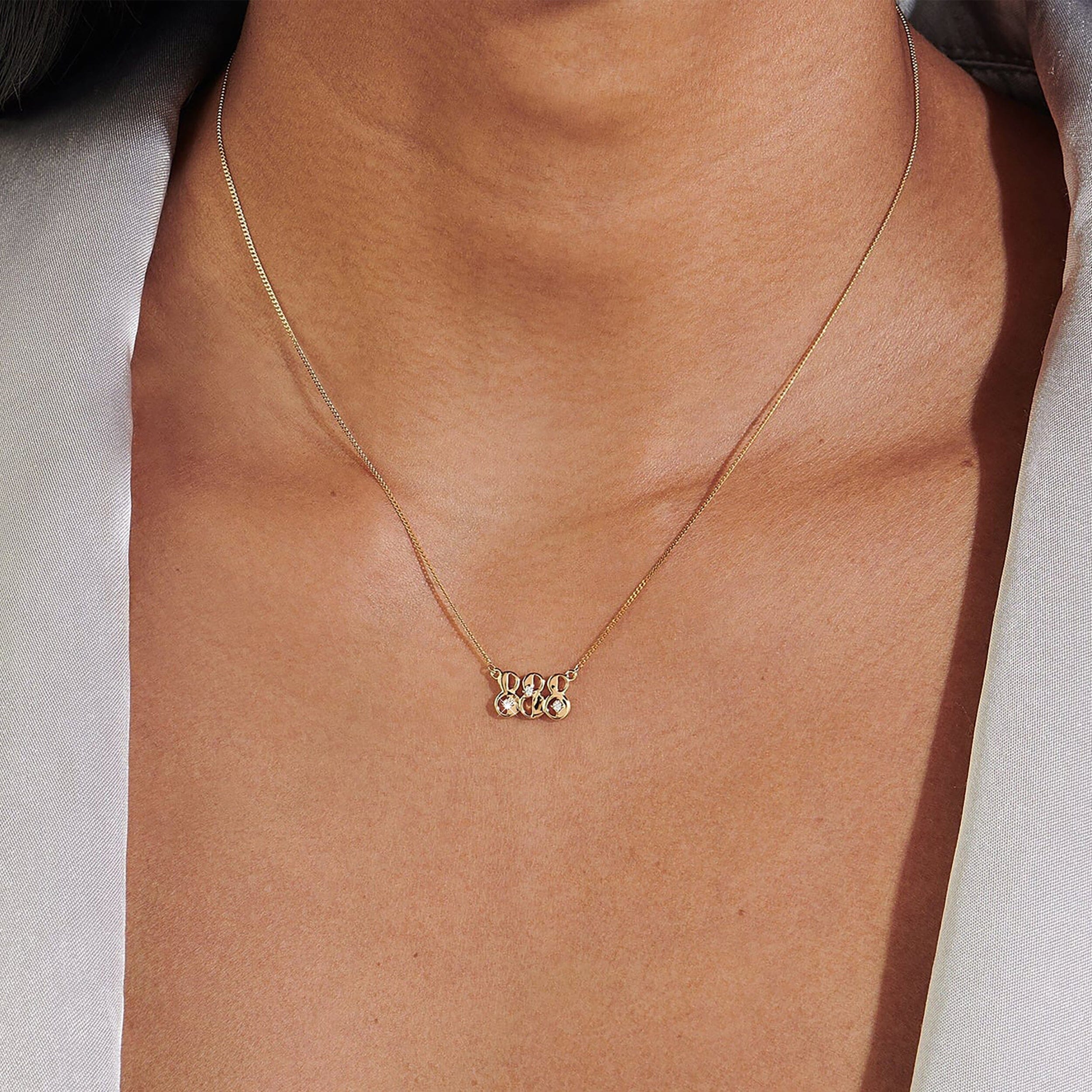 White Zircon Necklace - I Am Balanced、mySite、hinf8tx79