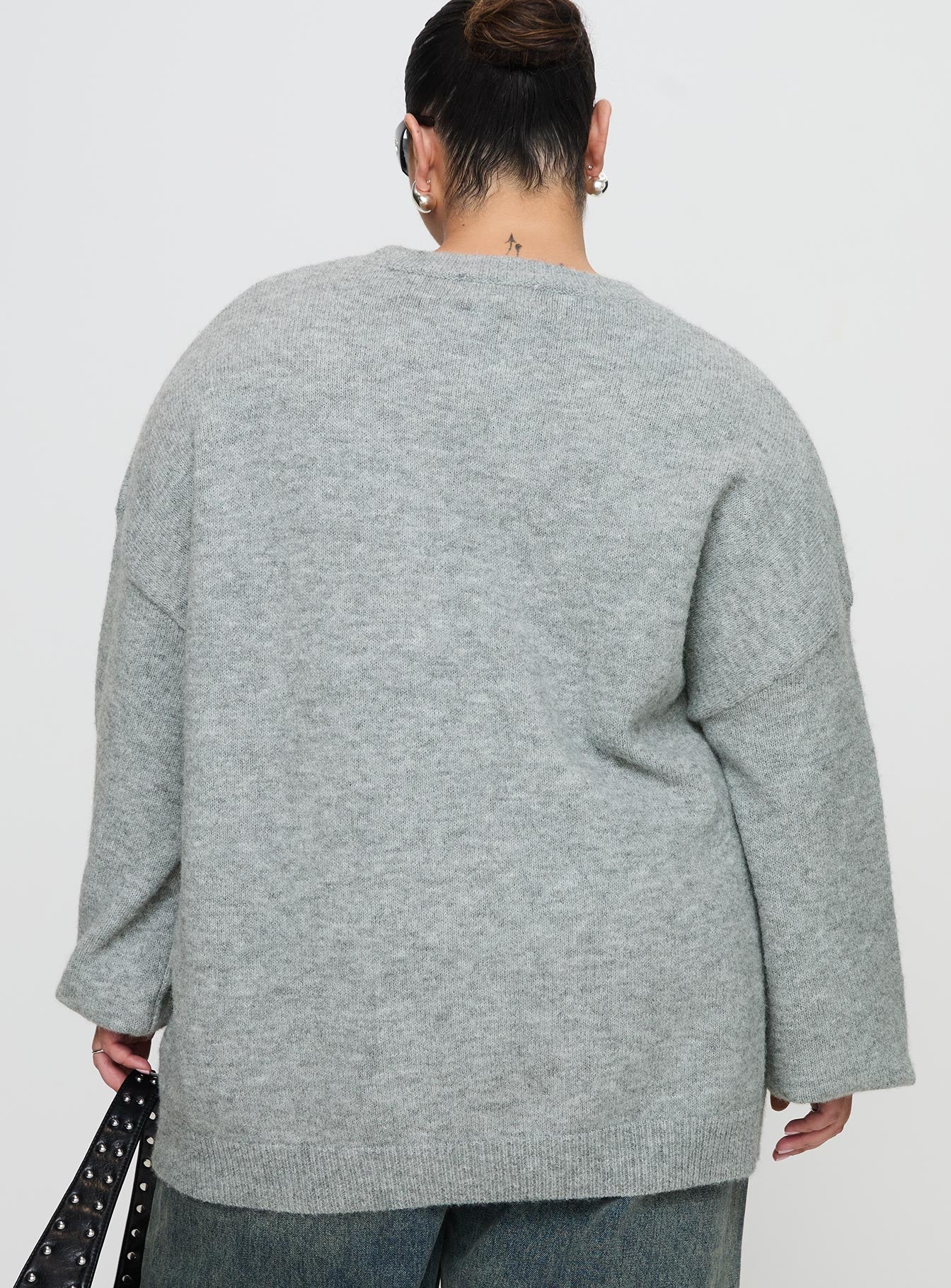 Ryanna Sweater Grey Curve、mySite、solidvoid