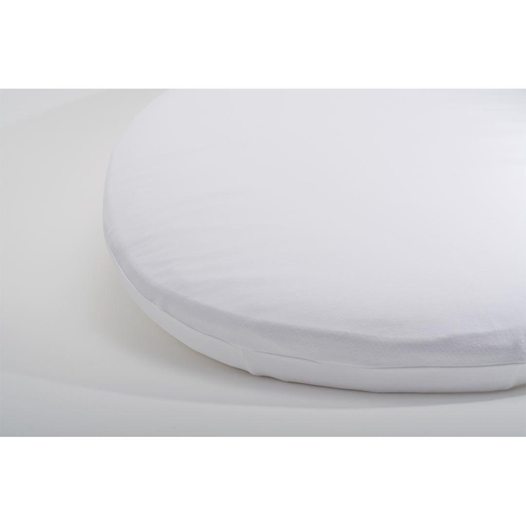  Gaia Baby Mini Cot Fitted Sheets - White - 2 Pack、mySite、merchandisen