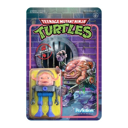Teenage Mutant Ninja Turtles ReAction Figure Wave 2 - Krang、mySite、hgirdovlk