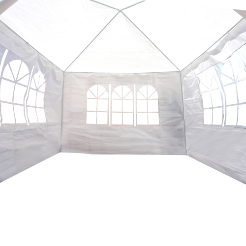 10'x10' Party Tent Outdoor Heavy Duty Gazebo Wedding Canopy + 4 Removable Walls、、eastwooduniform