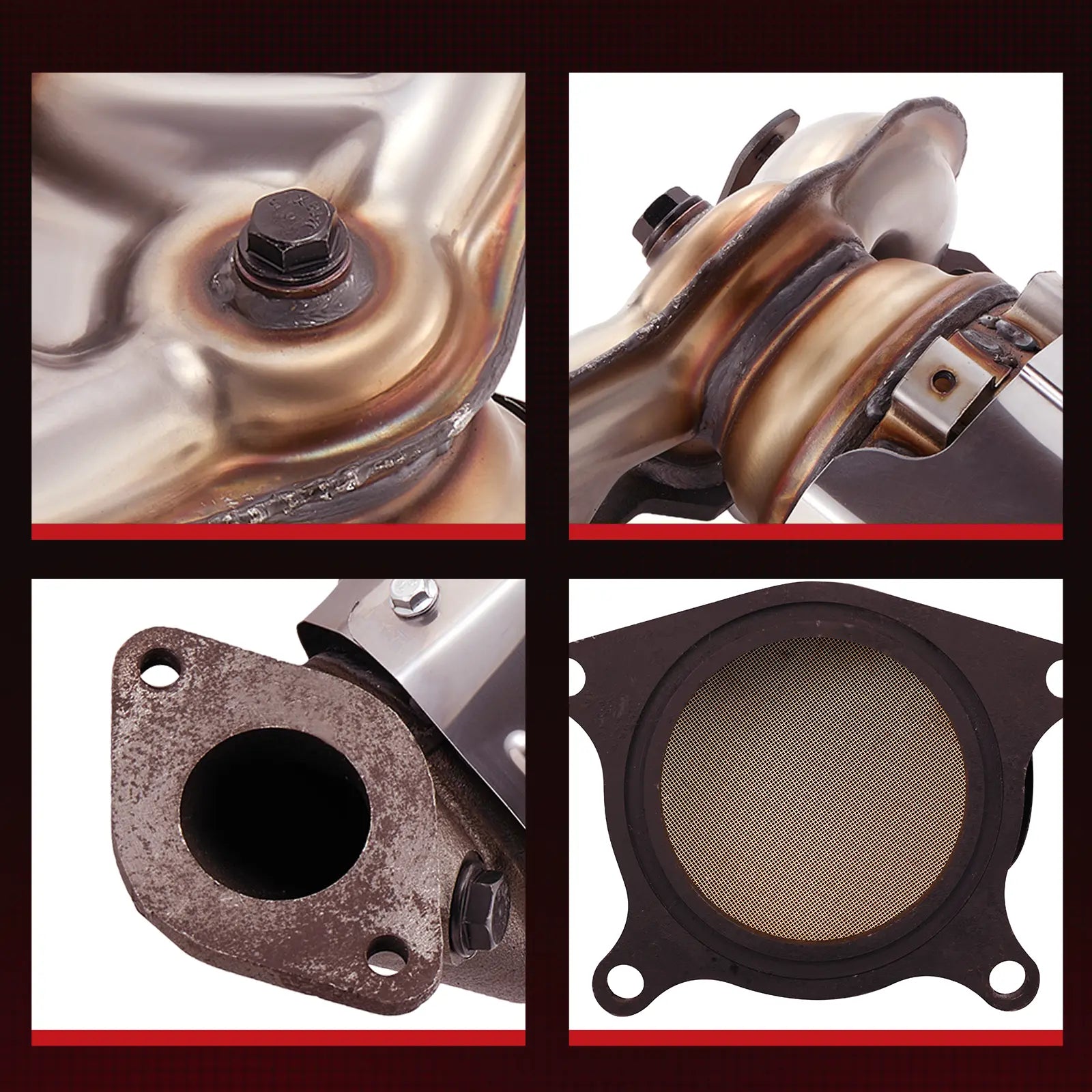 Exhaust Manifold Catalytic Converter For 2009-2016 Kia Optima/Forte/Magentis/Rondo Hyundai Sonata L4 2.0L 2.4L、mySite、nflplayoffbracketp