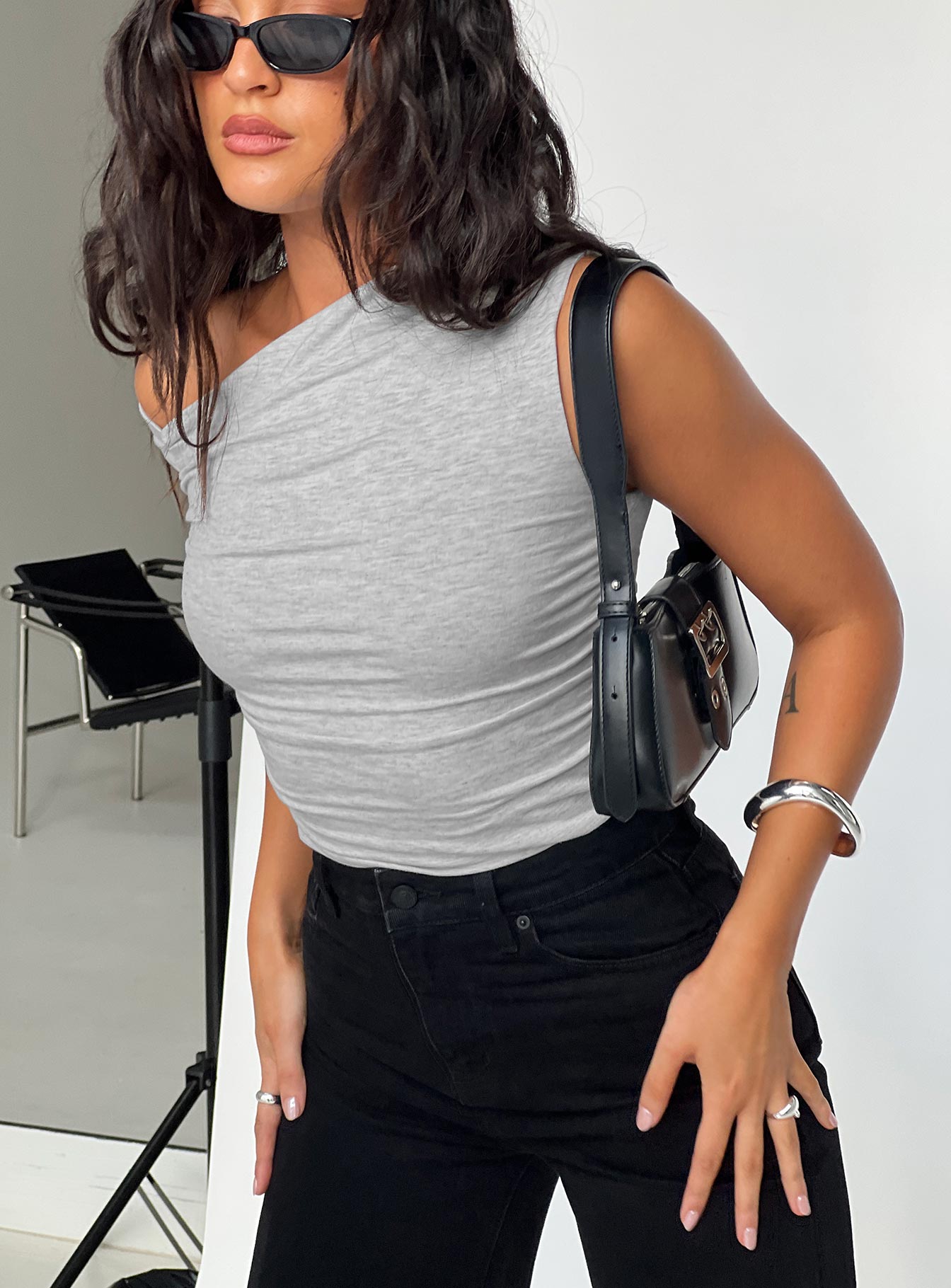 Beller Top Marle Grey、mySite、solidvoid