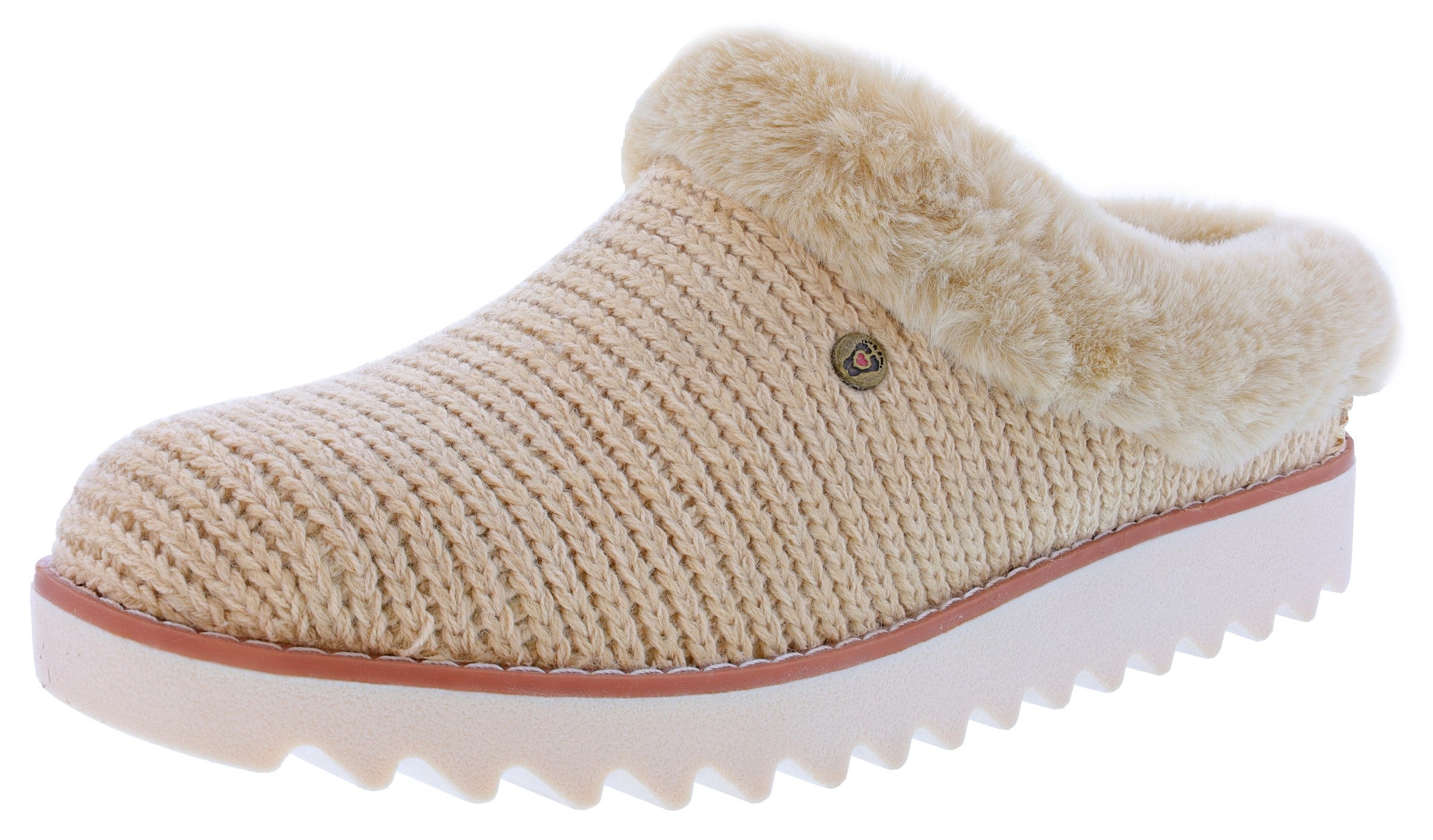 Skechers Bobs Women's Mountain Kiss Sweet Summit Memory Foam Slippers、mySite、dreamappss
