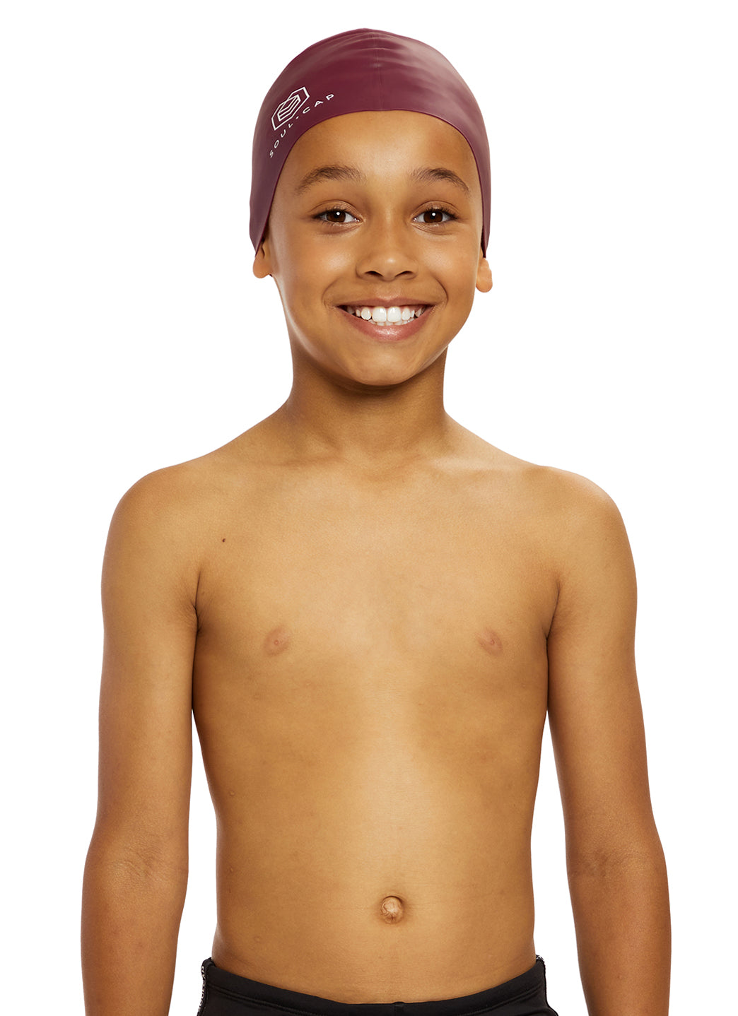 SOUL CAP Kids' Swim Cap、mySite、noshort