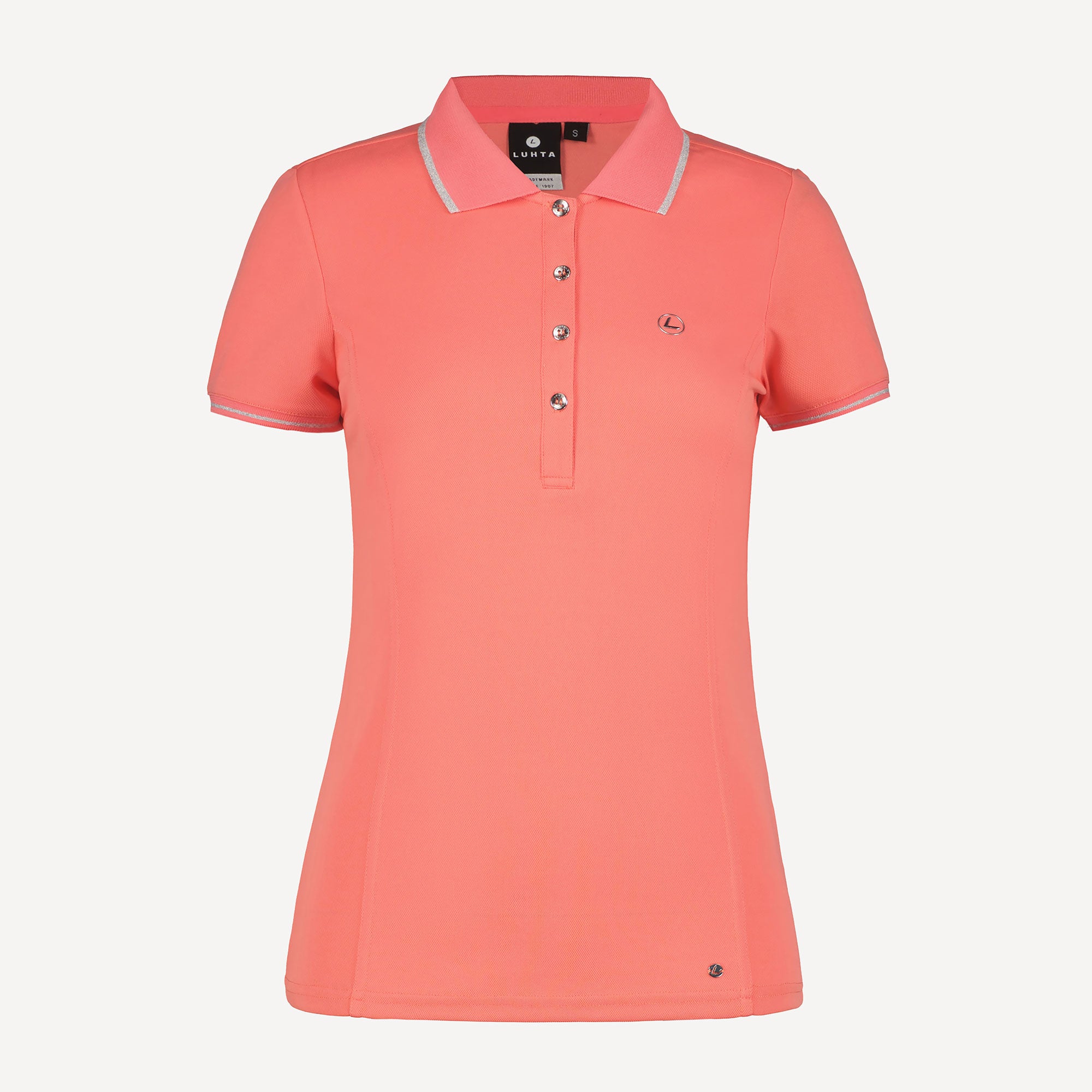 Luhta Kivimaa Women's Tennis Polo、mySite、neckold