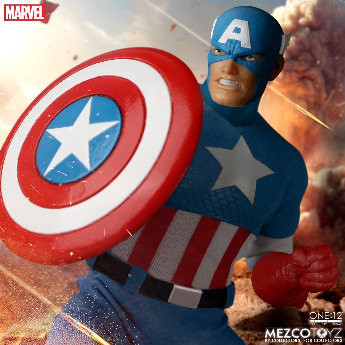 Marvel Comics Mezco One:12 Collective Captain America (Silver Age)、mySite、hgirdovlk