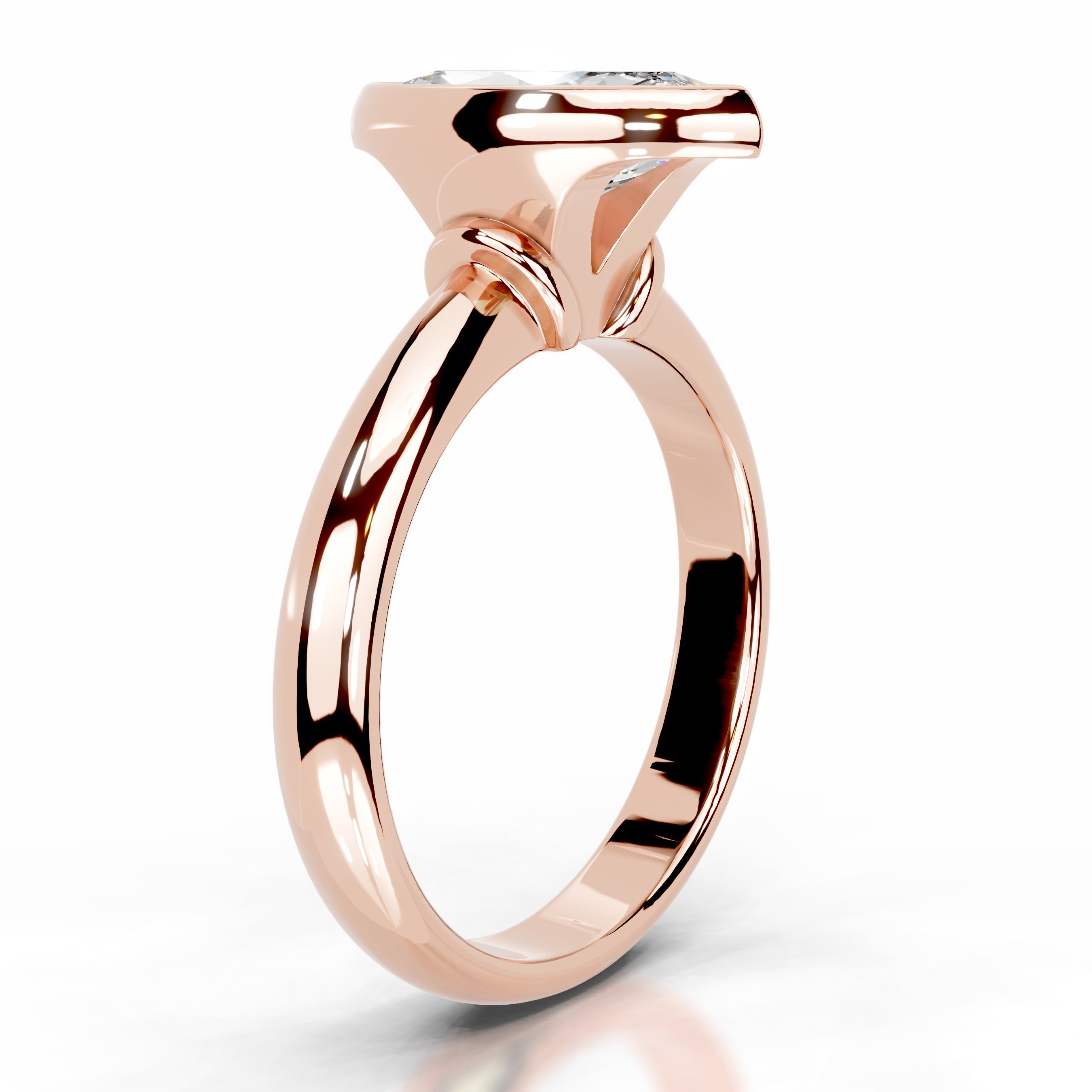 Kaylee Diamond Engagement Ring - 14K Rose Gold、mySite、hinf8tx79