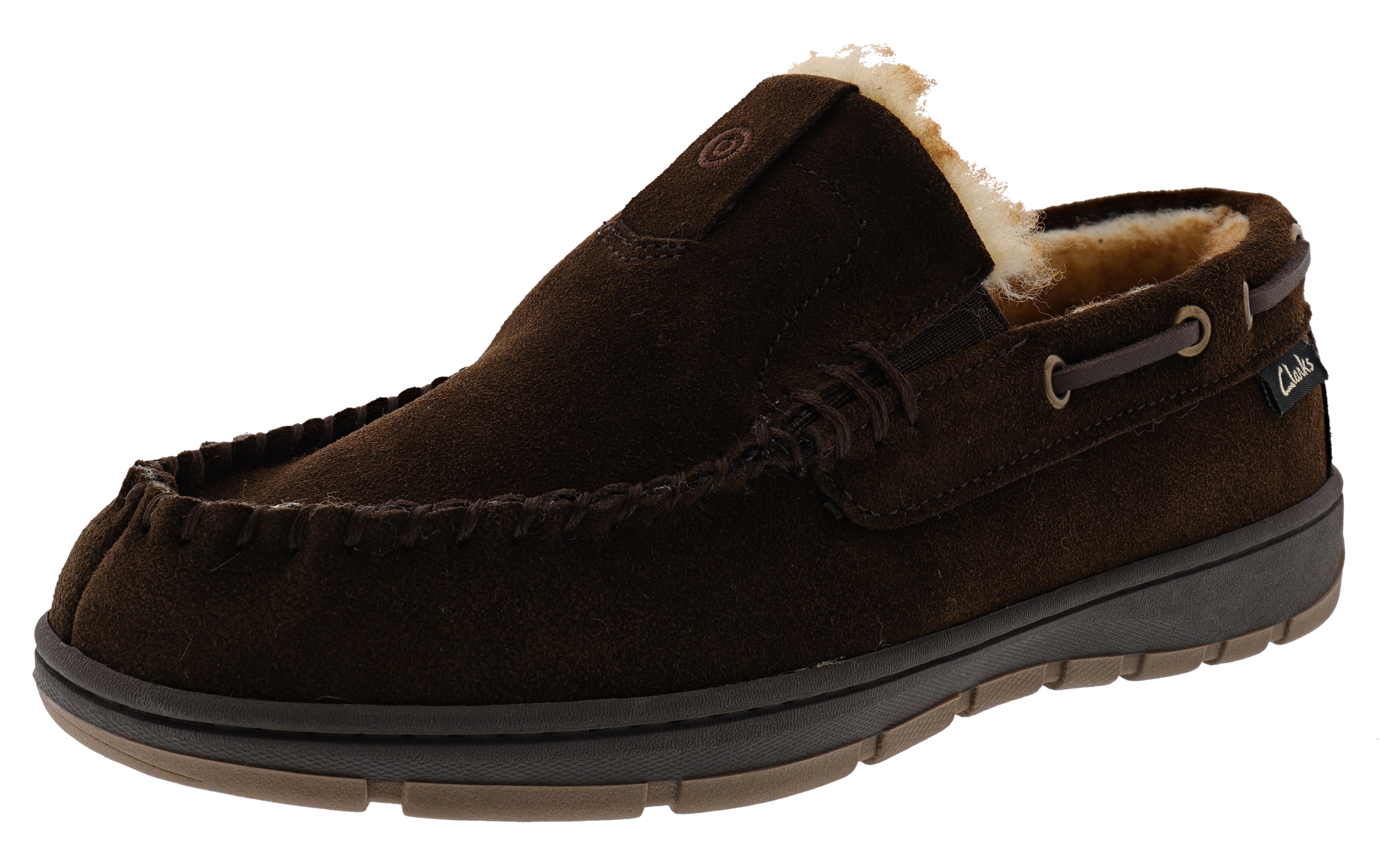 Clarks Men's Indoor Outdoor Moccasin Winter Slippers Justin、mySite、dreamappss