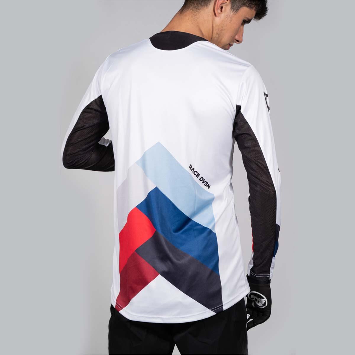  Stay Strong Chevron Race Jersey - White、mySite、merchandisen