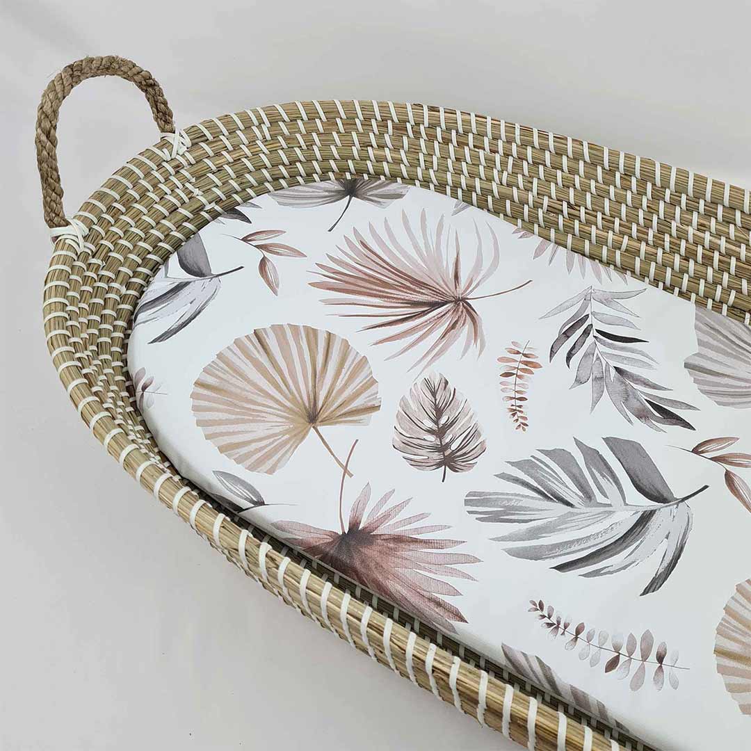  Mama Shack Changing Basket Liner - Boho Palms、mySite、merchandisen