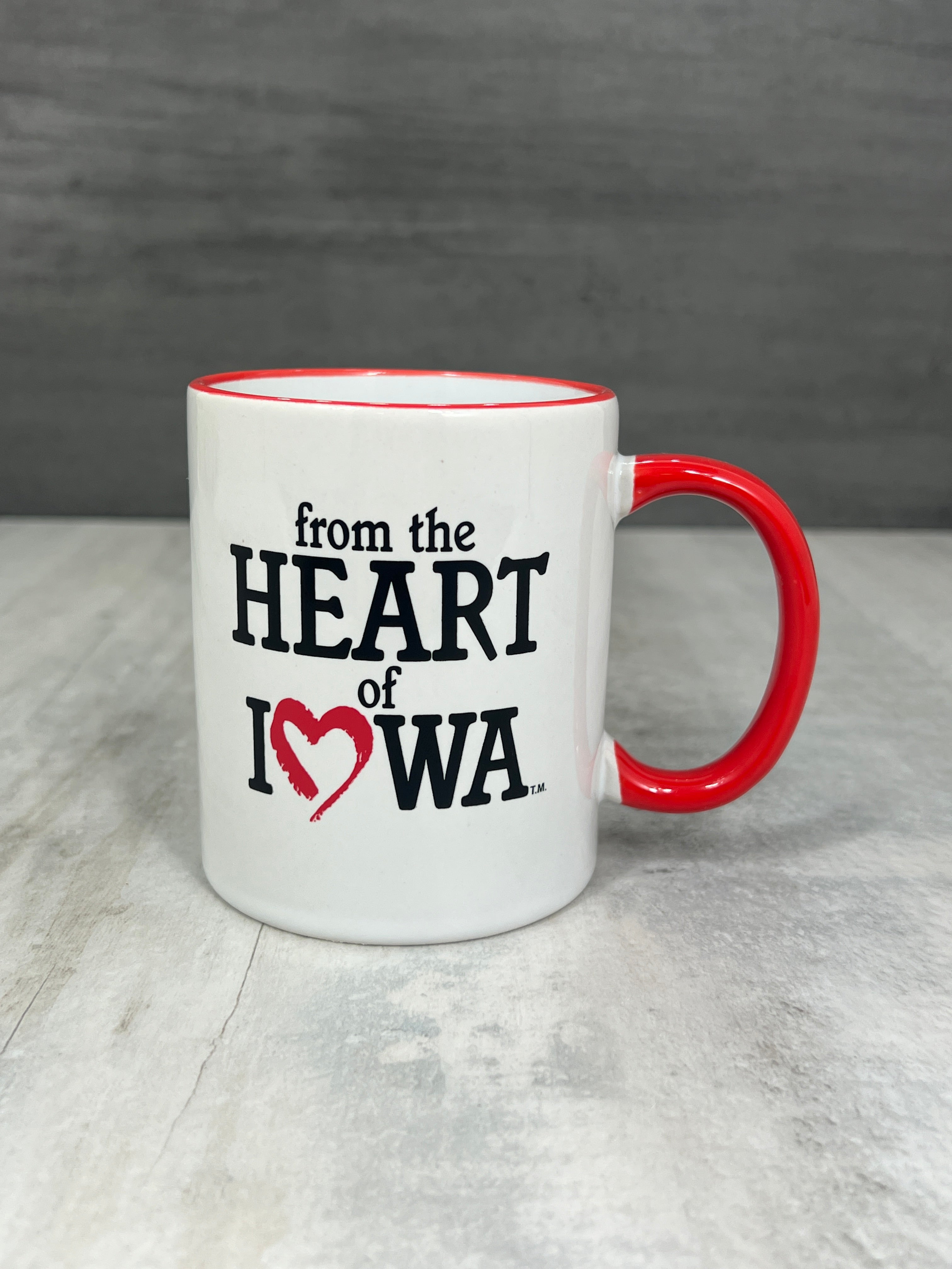 From the Heart of Iowa Mug (Red Handle)、mySite、garagedoors4me