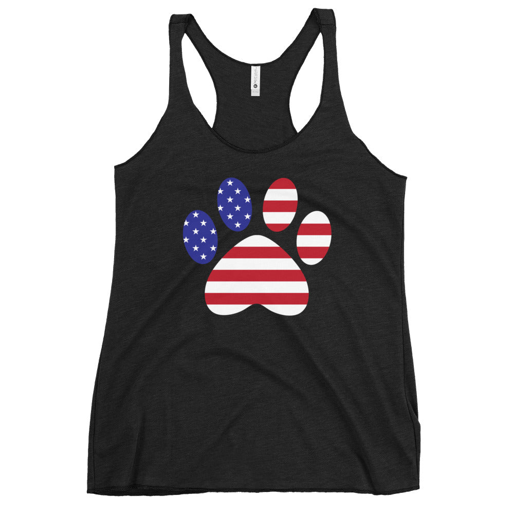 Patriotic Paw Print Tank、mySite、camillekostekn