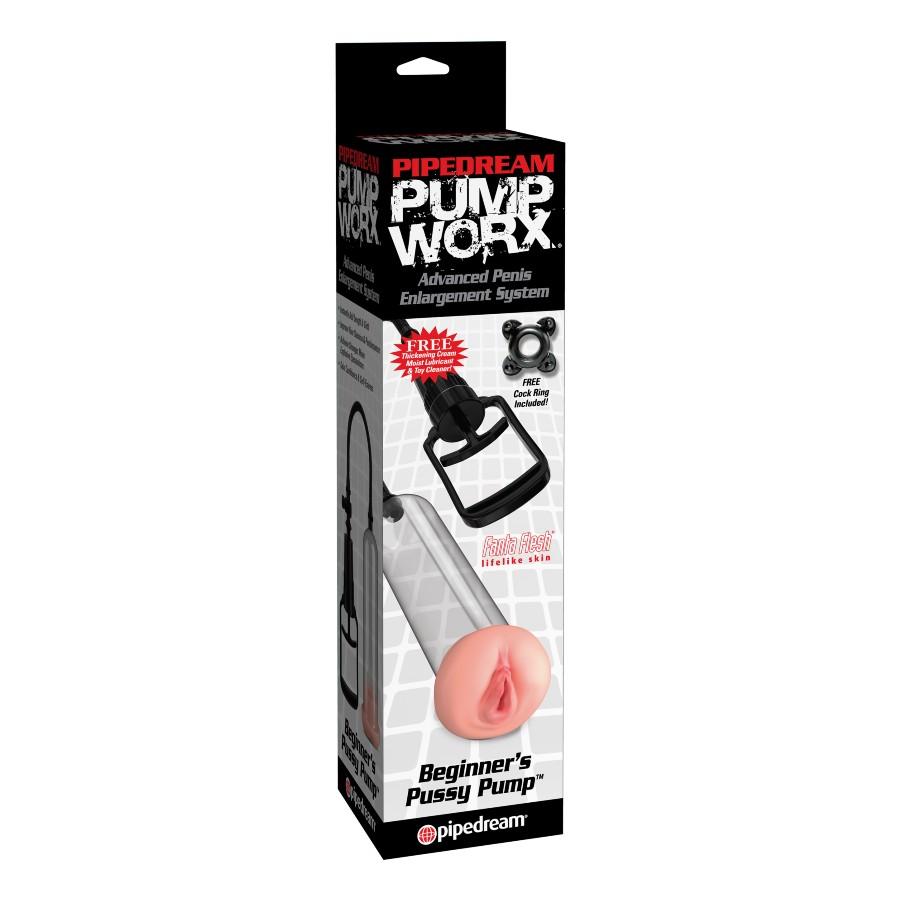 Pump Worx Beginners Pussy Sleeve Penis Pump | Masturbation Cock Pump、mySite、bottomscart