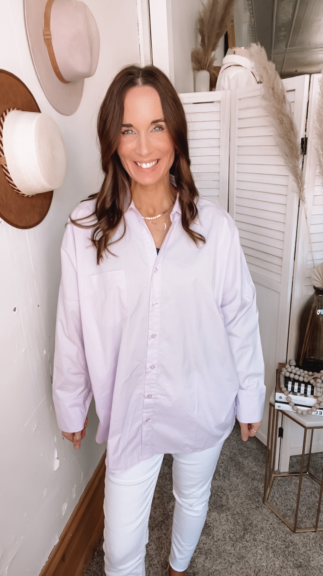 Ollie’s Oversized Button Up Shirt、mySite、garagedoors4me