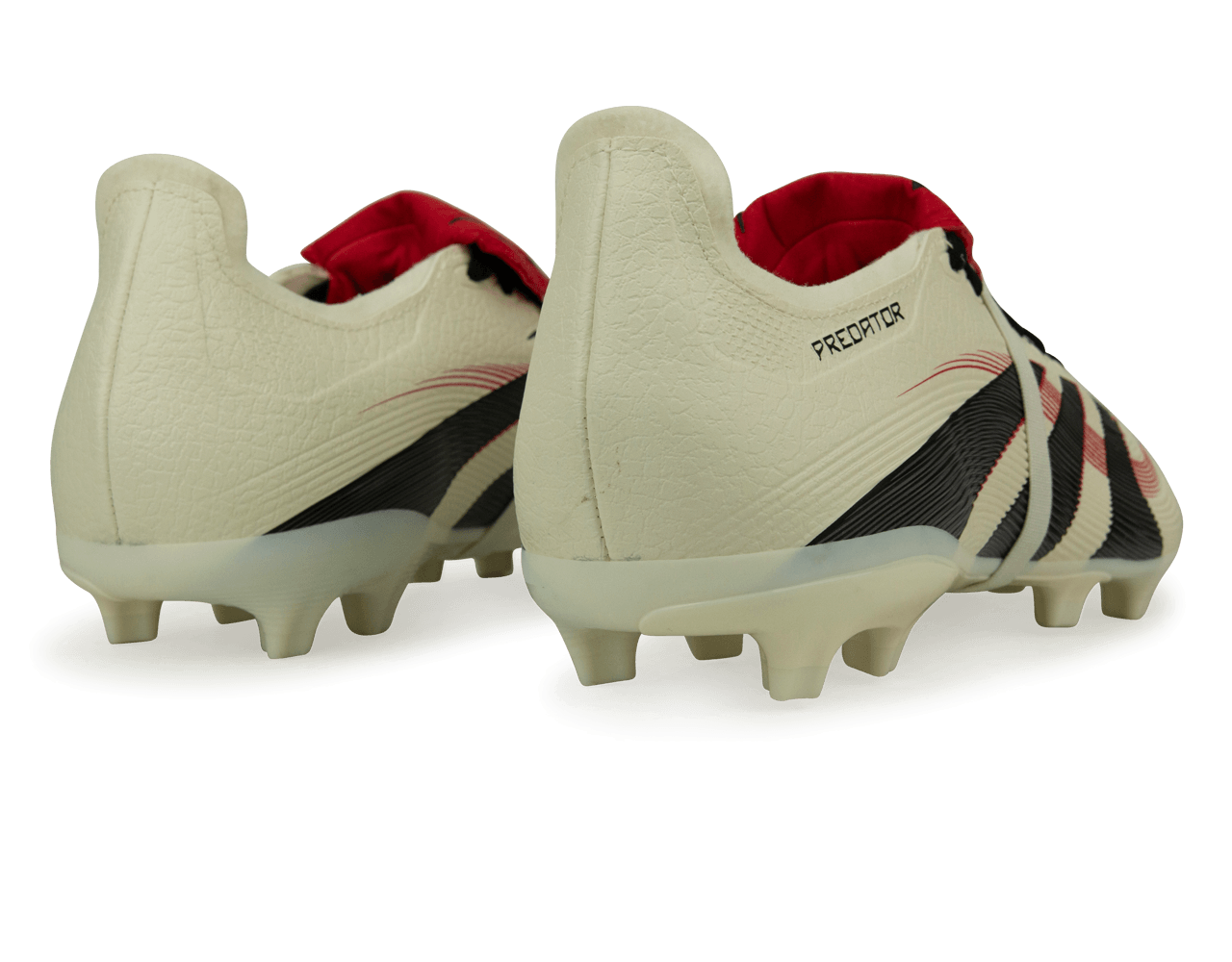 adidas Men's Predator League Foldover Tongue FG/MG Off White/Core Black、mySite、noshort