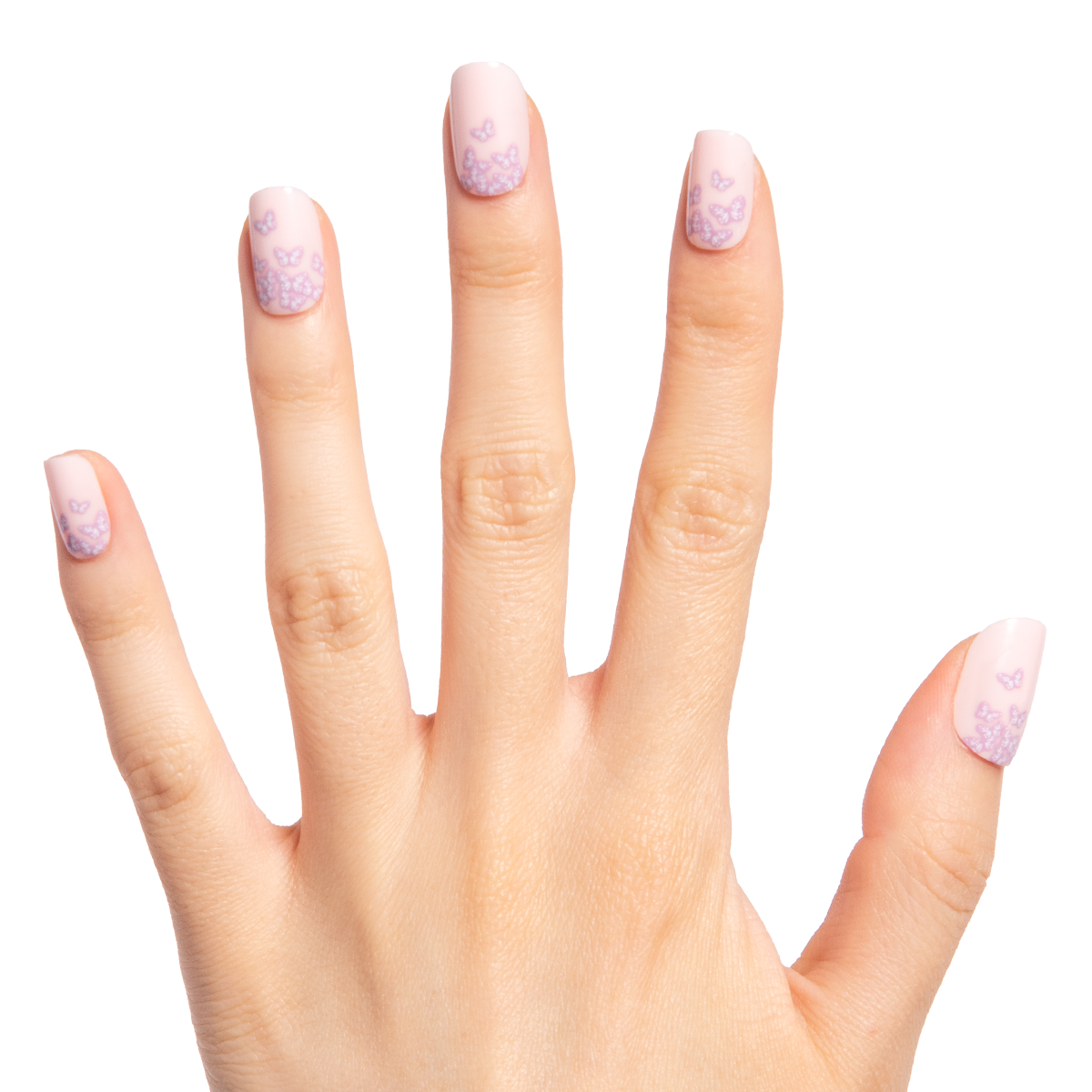 Butterfly Ombre - Press-On | Short | Squoval - Part of Set、mySite、solidvoid