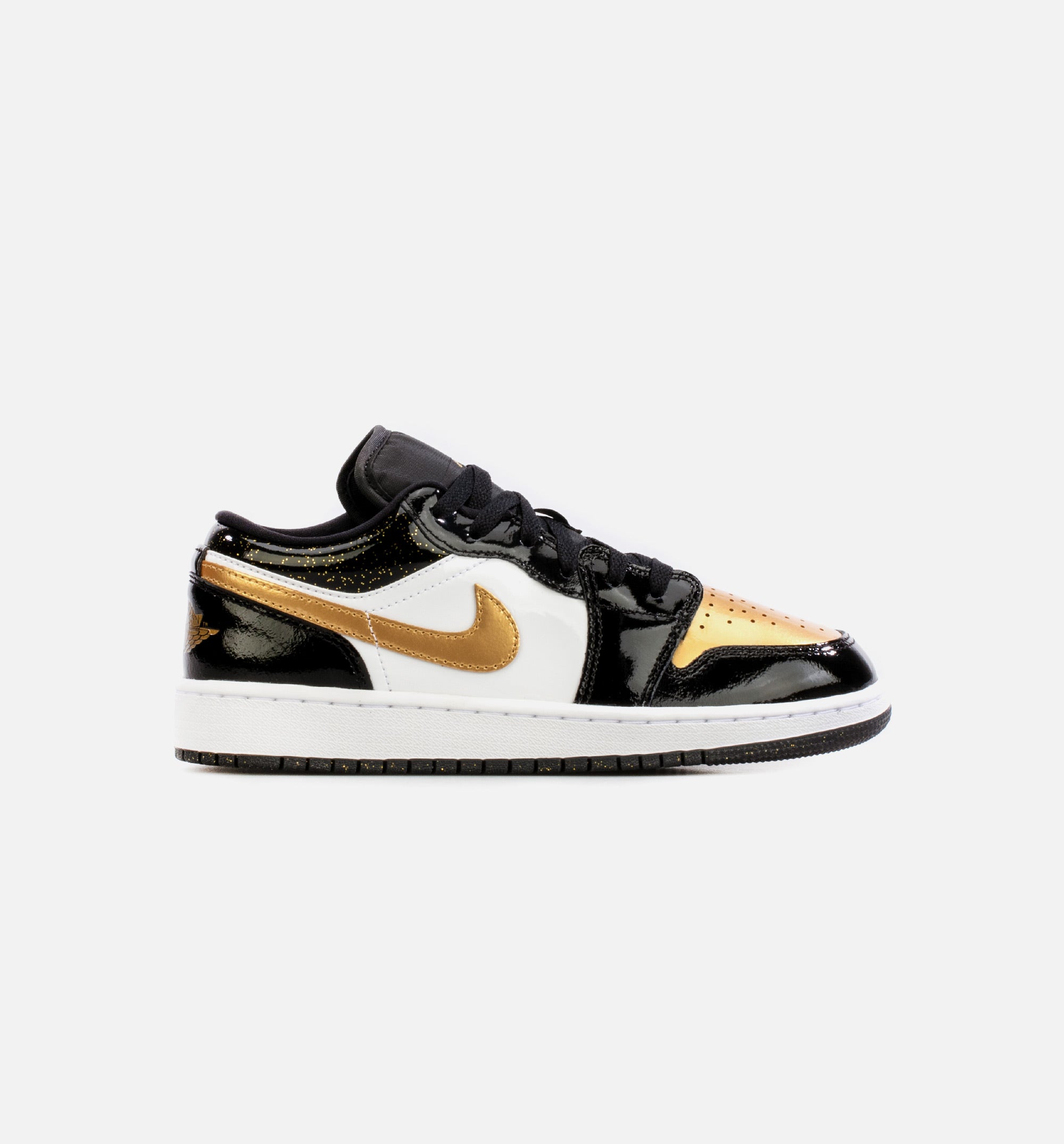 Air Jordan 1 Low SE Gold Toe Grade School Lifestyle Shoe - Black/Gold、mySite、dreamappss