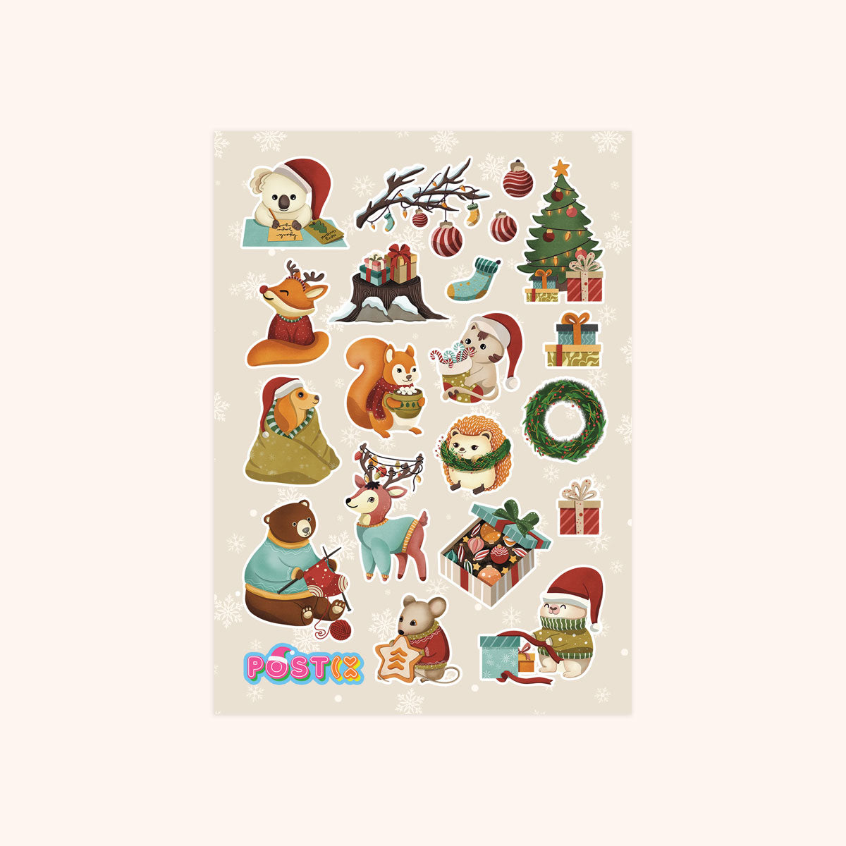  Woodland Wonderland Sticker Sheet、mySite、ghnorth