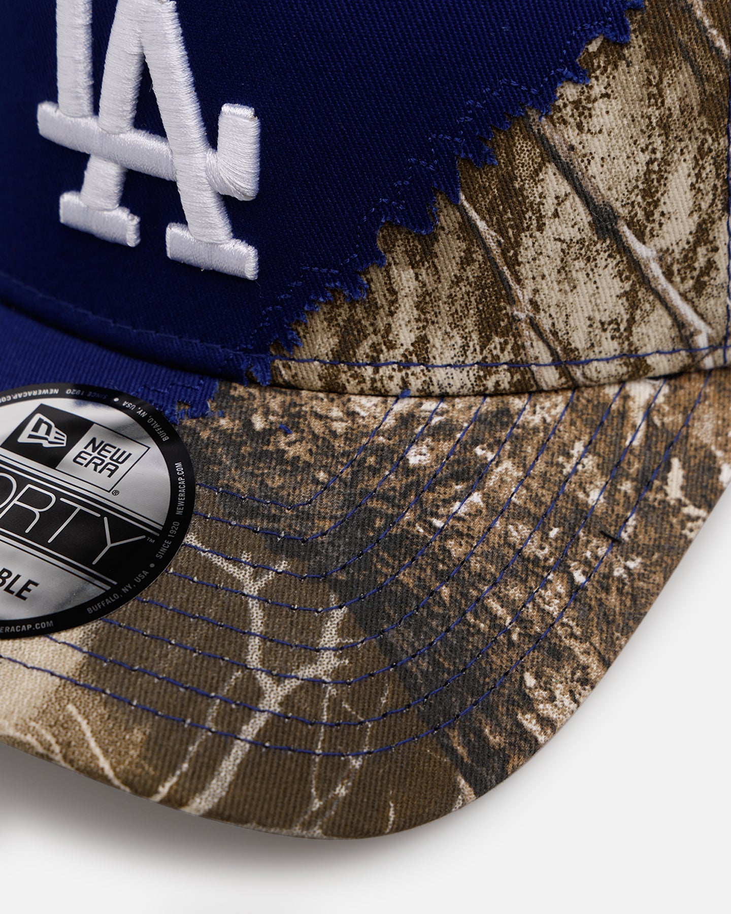 New Era Los Angeles Dodgers 'Camo Tear Away' 9FORTY A-Frame Snapback Camo/Official Team Color、mySite、zt4zffjzw