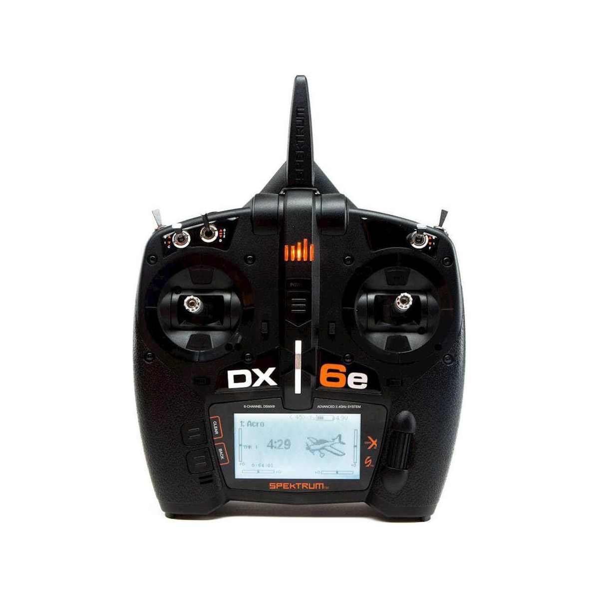  SPMR6655, Spektrum RC DX6e 6 Channel Full Range DSMX Transmitter (Transmitter Only)、mySite、merchandisen