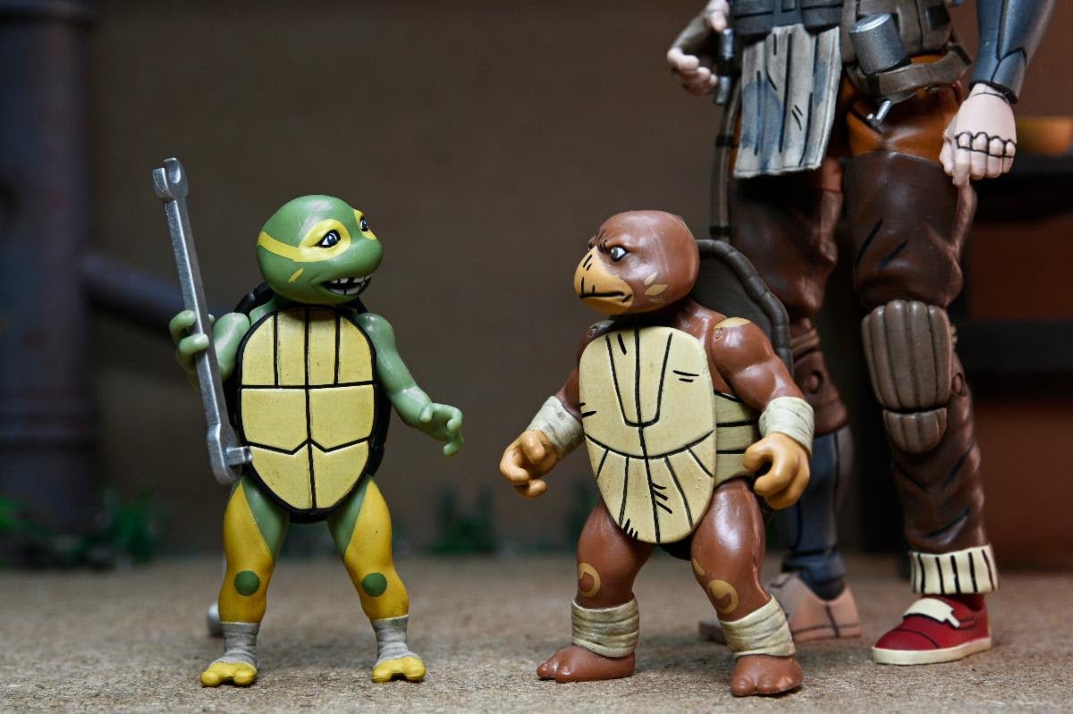 NECA Teenage Mutant Ninja Turtles Grammy April with Baby Yi & Moja (The Last Ronin- The Lost Years)、mySite、hgirdovlk