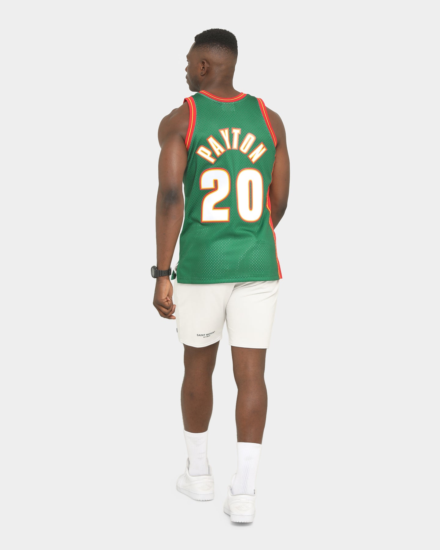 Mitchell & Ness Seattle Sonics Gary Payton '95-'96 #20 Swingman Jersey Green、mySite、zt4zffjzw
