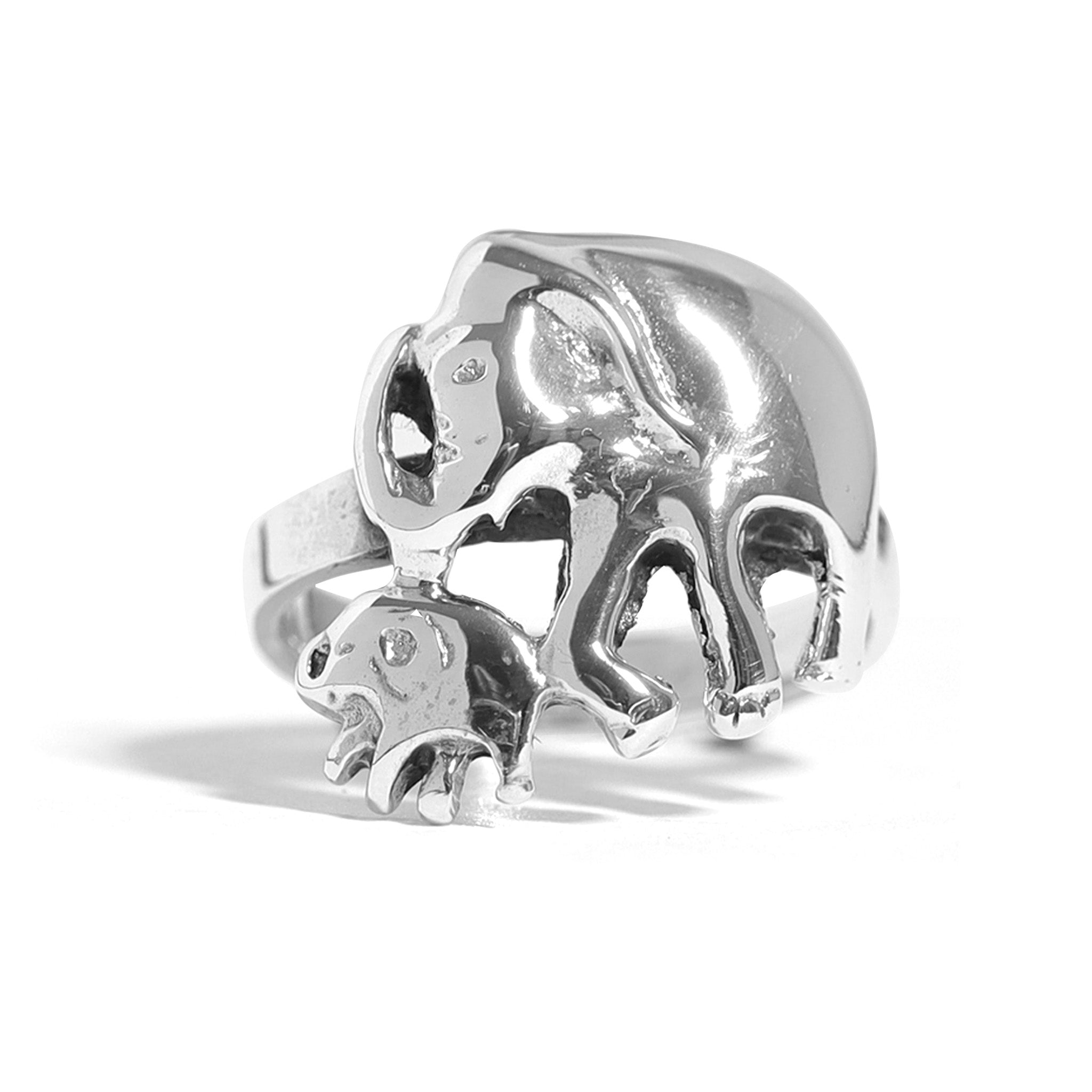 Sterling Silver Elephant Ring / SSR0218、mySite、dreamappss