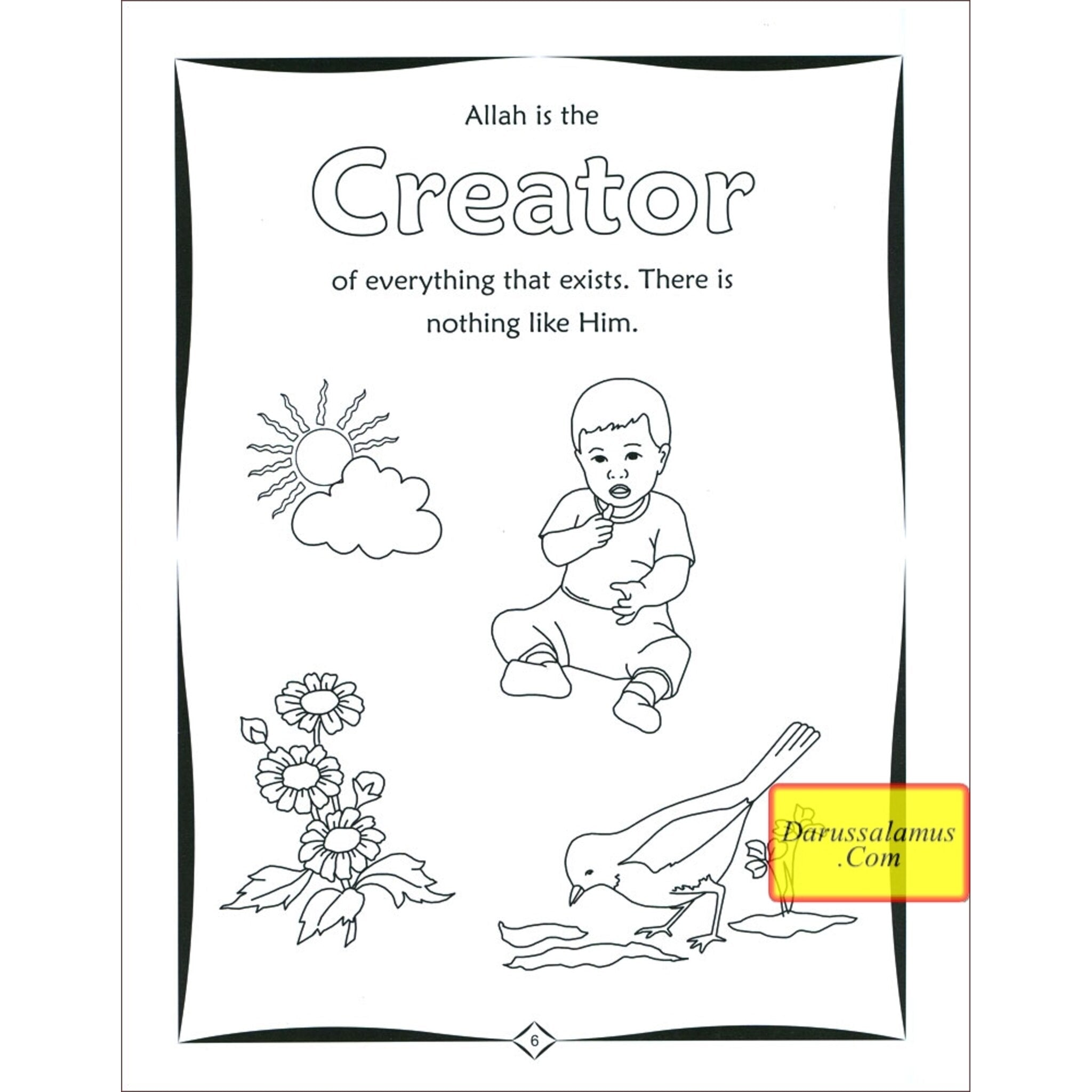 Colour & Learn About the Five Pillars of Islam By Abdul Hameed、mySite、topwebapps