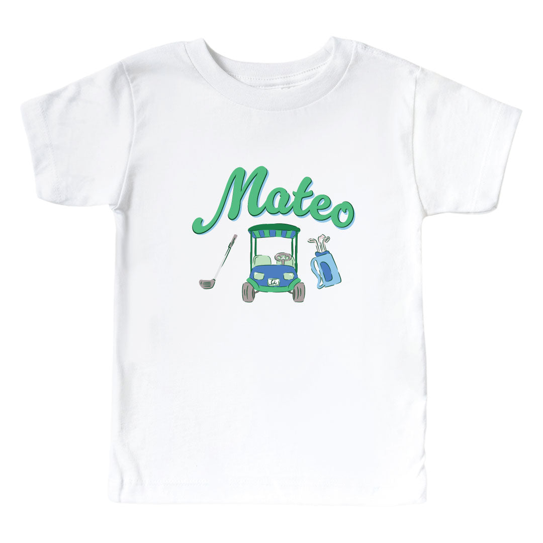  Personalized Birdie Babes Kids Graphic Tee | White、mySite、layawaytickets