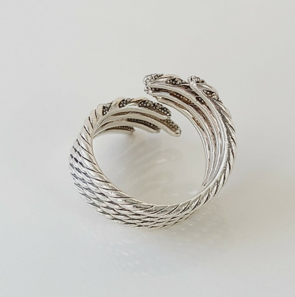 David Yurman Willow Open Four Row Ring 鈥?Diamonds、mySite、hinf8tx79