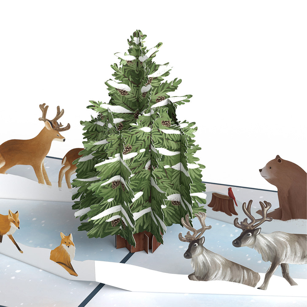 Winter's Eve Vigil Pop-Up Card、mySite、solidvoid