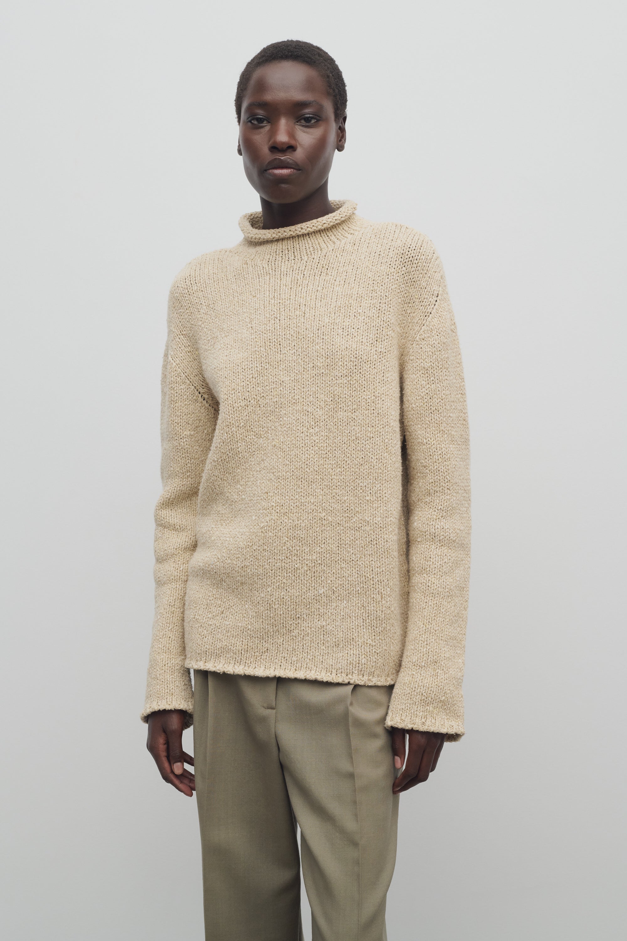 Jyoko Sweater in Viscose、mySite、aoinhome