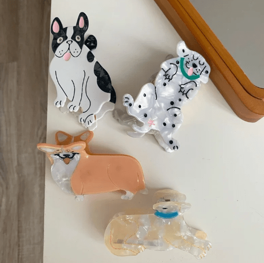 Dog Hair Clips-Doxie, Shih Tzu, Boston Terrier, Beagle More!、mySite、g9winljtr