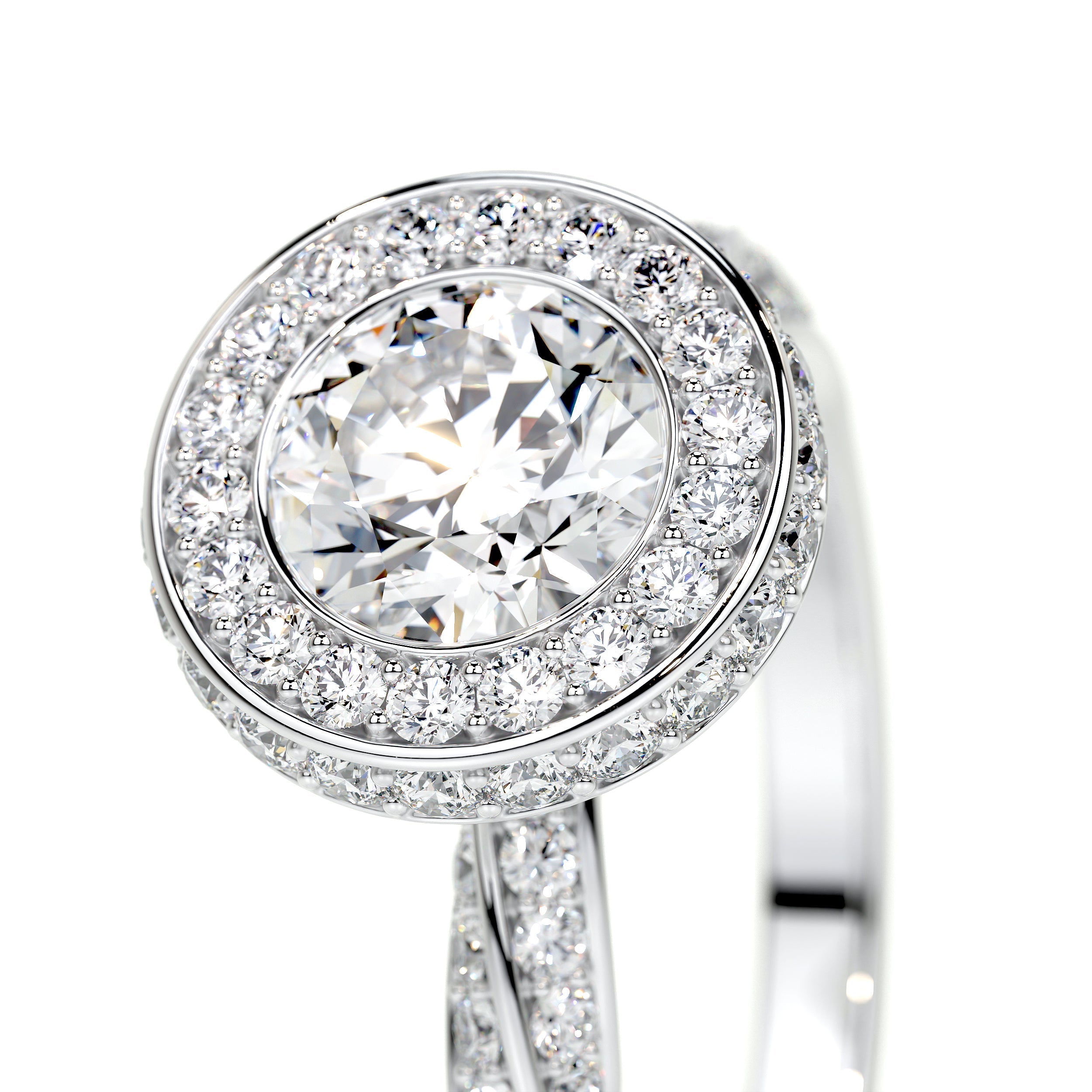 Sarina Lab Grown Diamond Ring -14K White Gold (RTS)、mySite、hinf8tx79