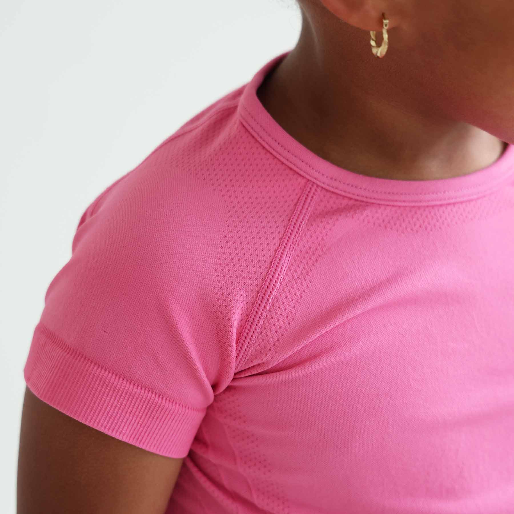  Kids Active Short Sleeve Athletic Top | Power Pink、mySite、layawaytickets