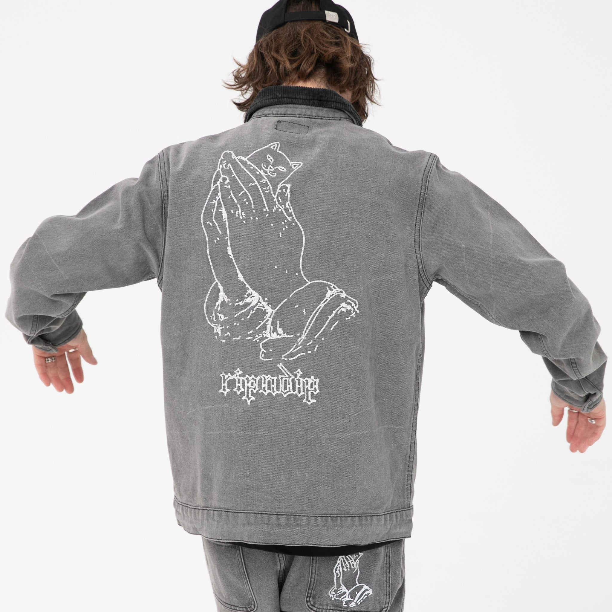  Los Feliz Denim Work Jacket (Charcoal Stone Wash)、mySite、merchandisen