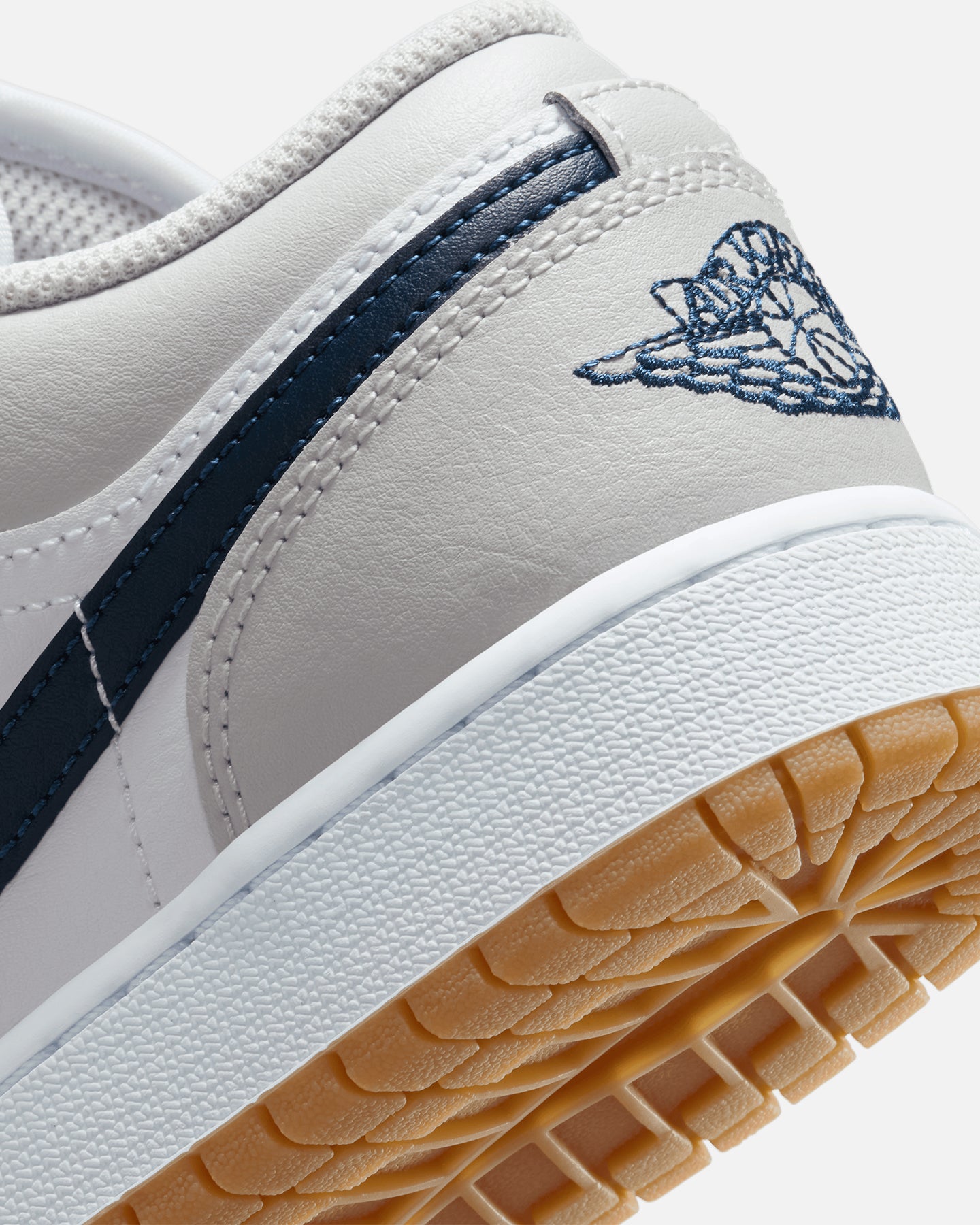 Jordan Kids' Air Jordan 1 Low (GS) White/Navy、mySite、zt4zffjzw