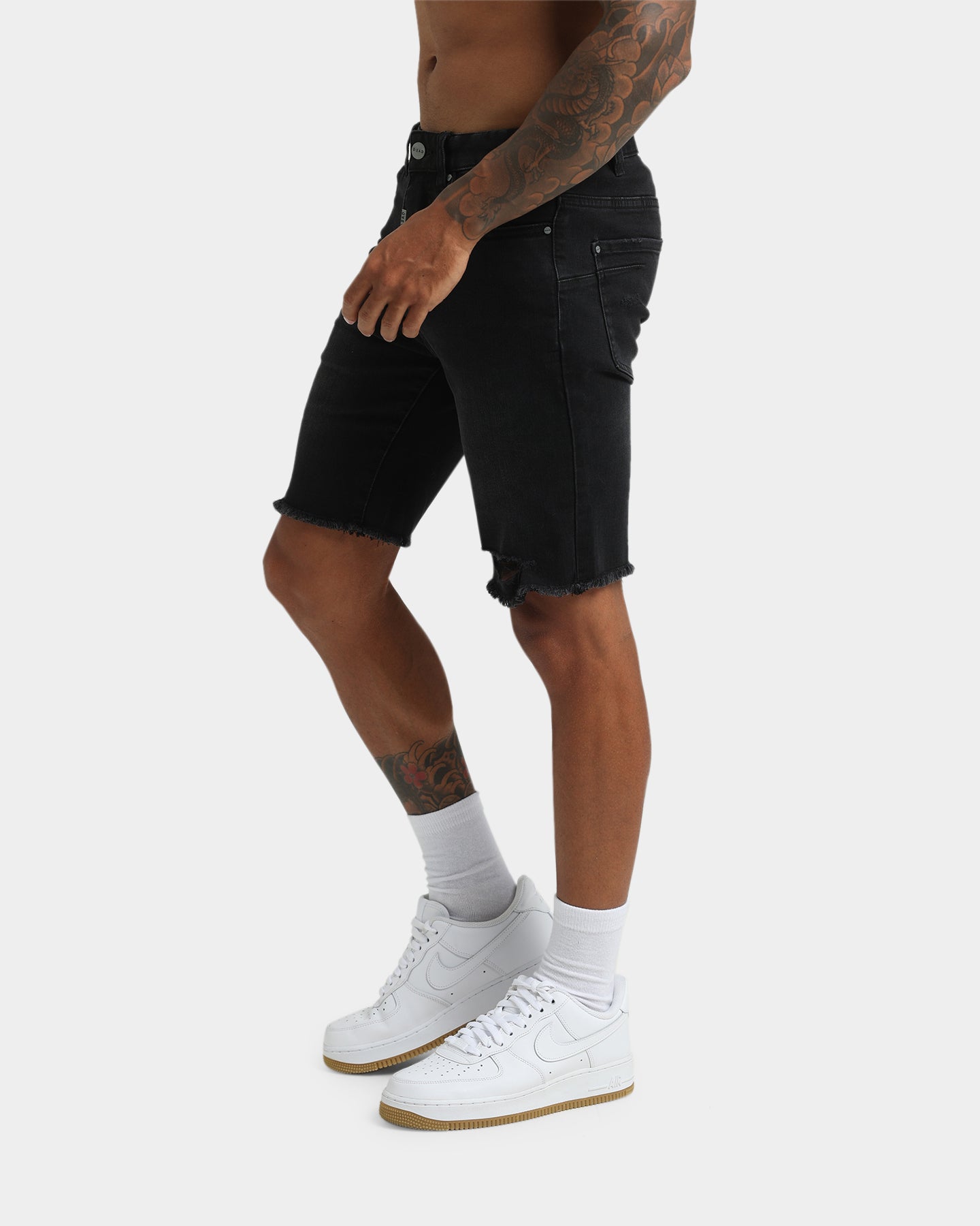 Dead Studios Riot Denim Shorts Washed Black、mySite、zt4zffjzw