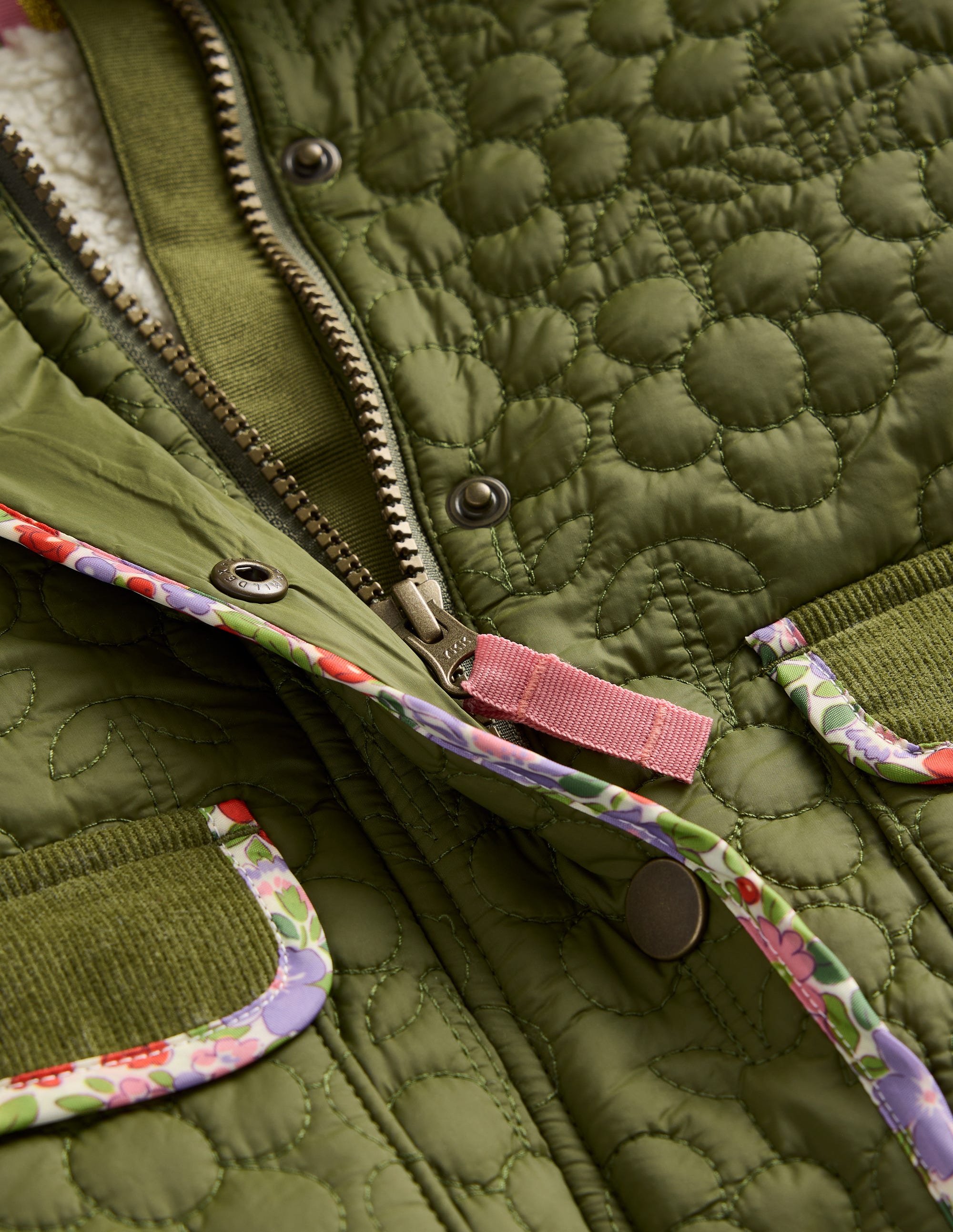  Classic Quilted Jacket-Woodland Moss Green、mySite、ashleygrahame