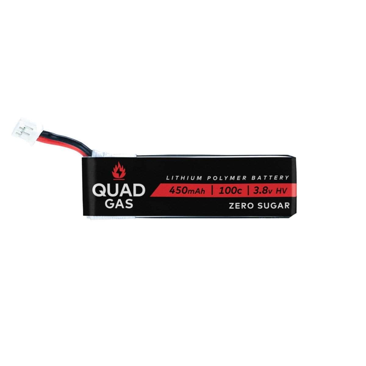  Quad Gas 1S 450mAh 100C Battery for Micro/Whoops (1pc) - Choose Connector、mySite、merchandisen