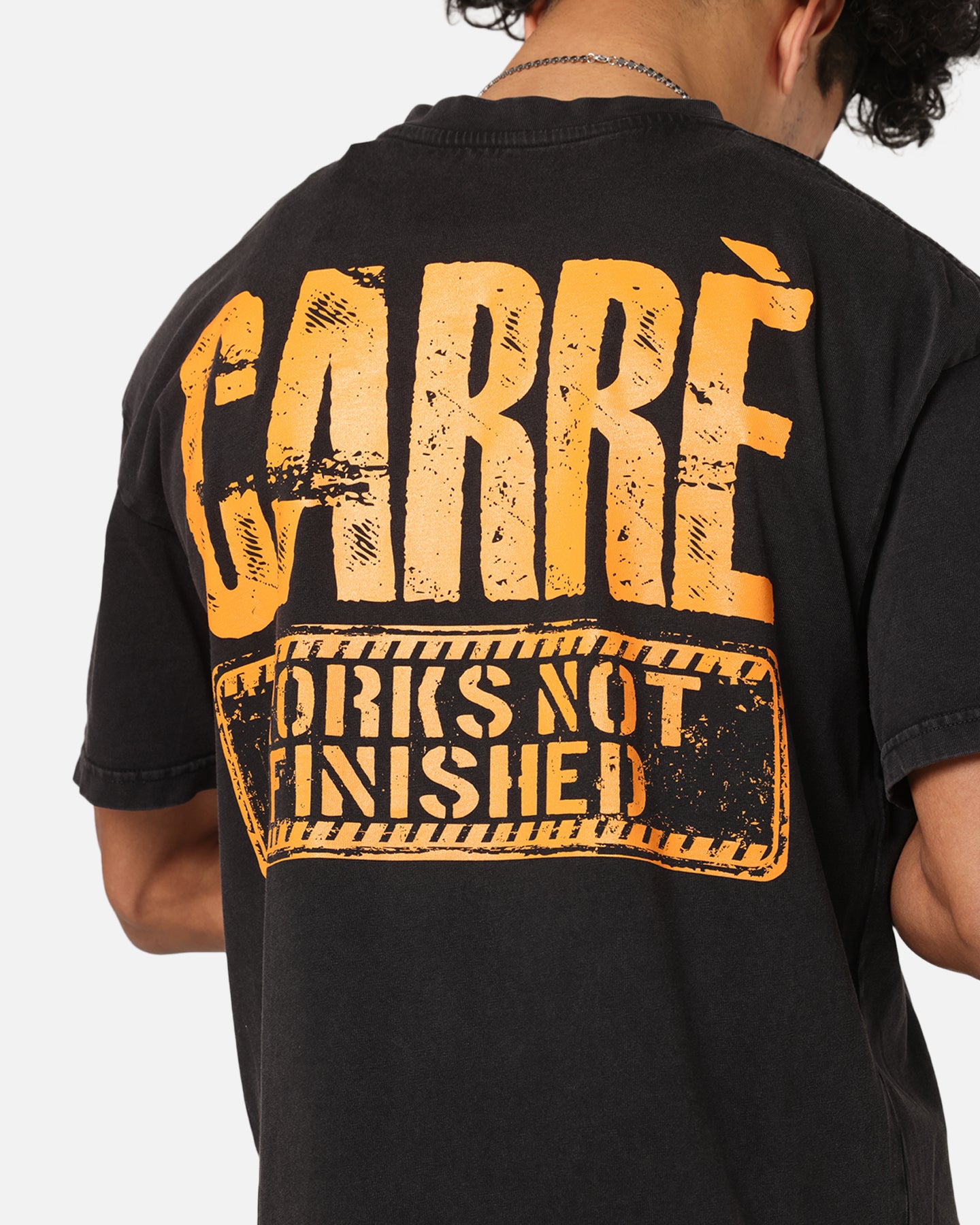 Carre Trenches T-Shirt Black Acidwash、mySite、zt4zffjzw