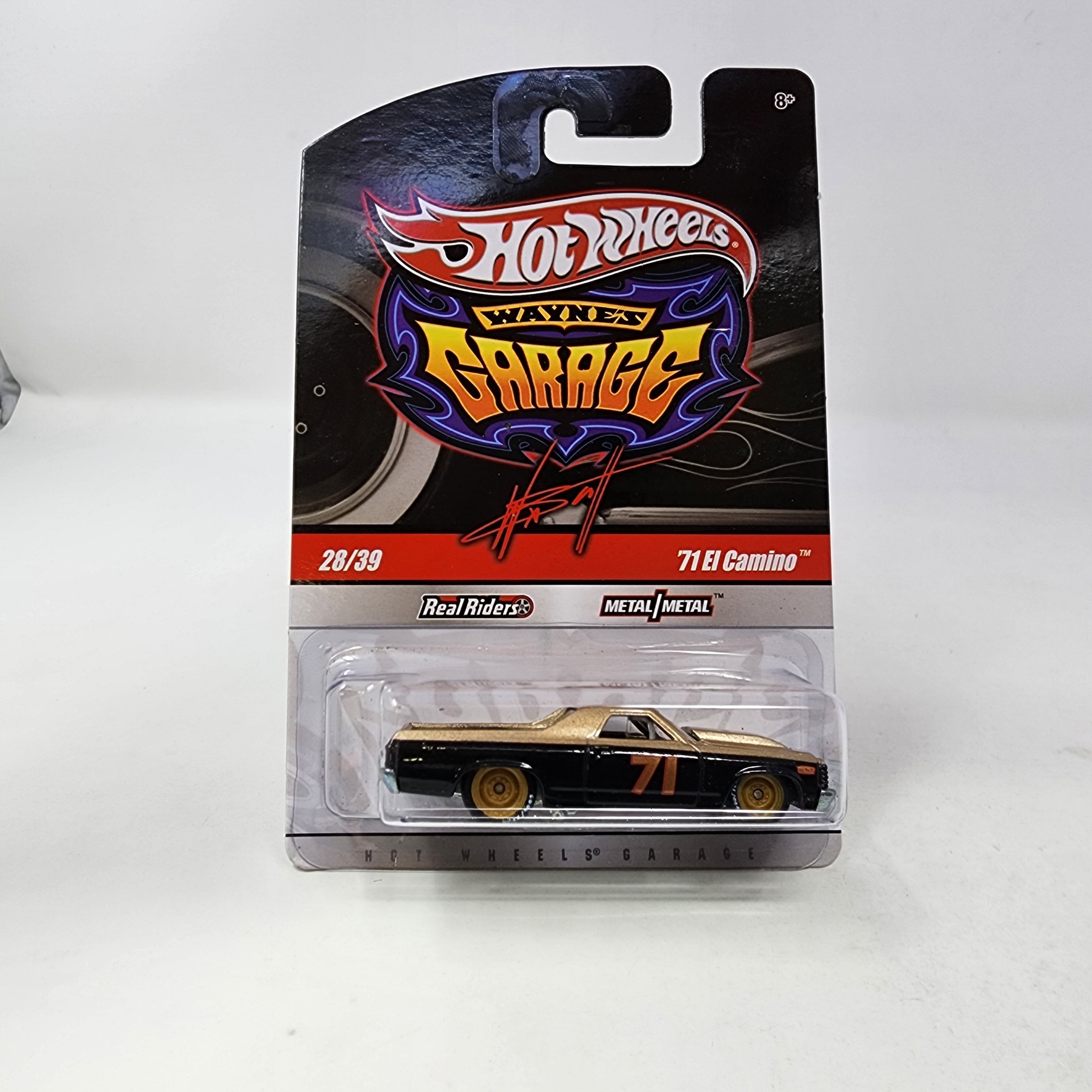 '71 El Camino * Gold/Black * Hot Wheels Garage Wayne's、mySite、hgirdovlk
