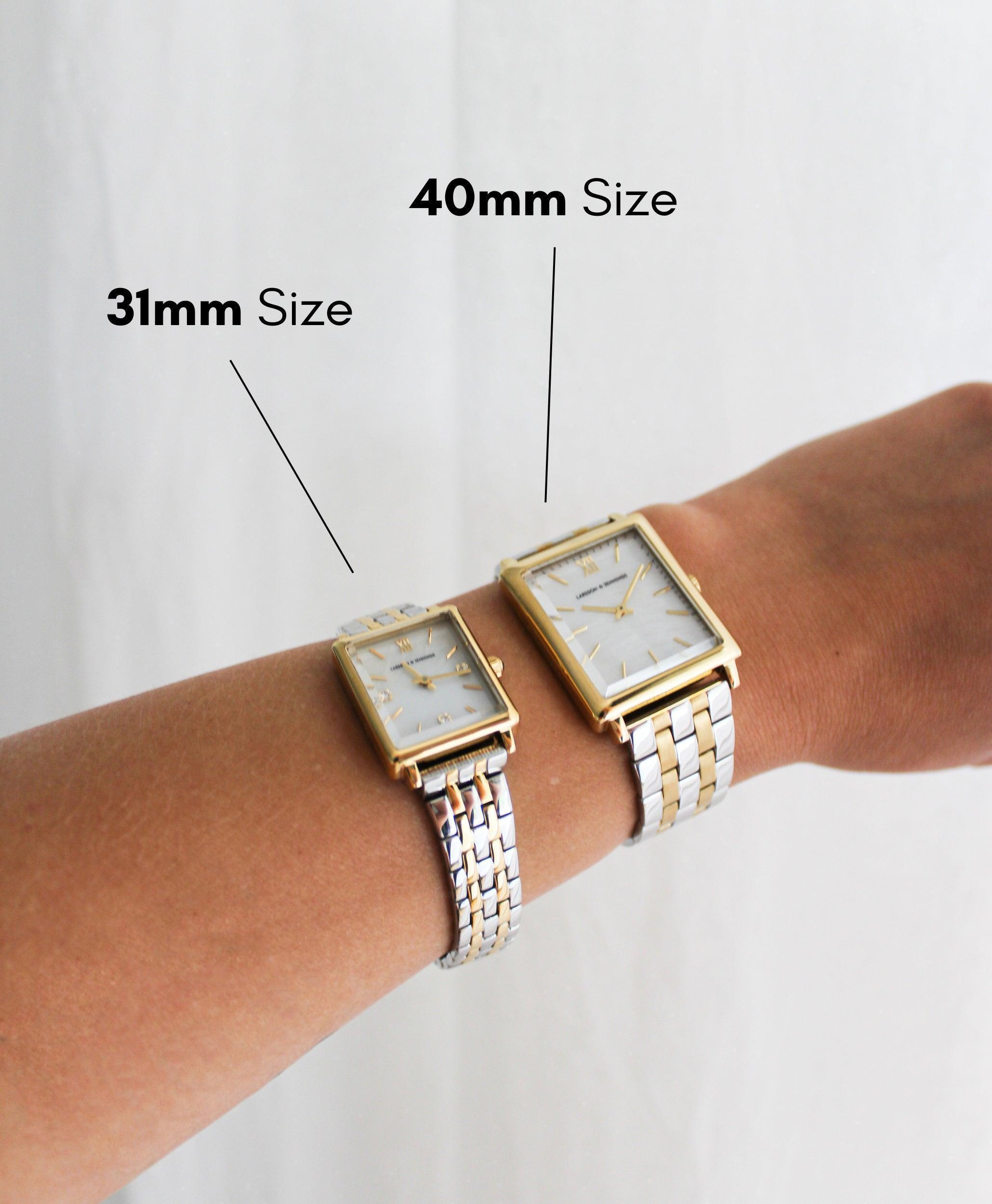  Boyfriend Mini Wrap Gold White 31mm