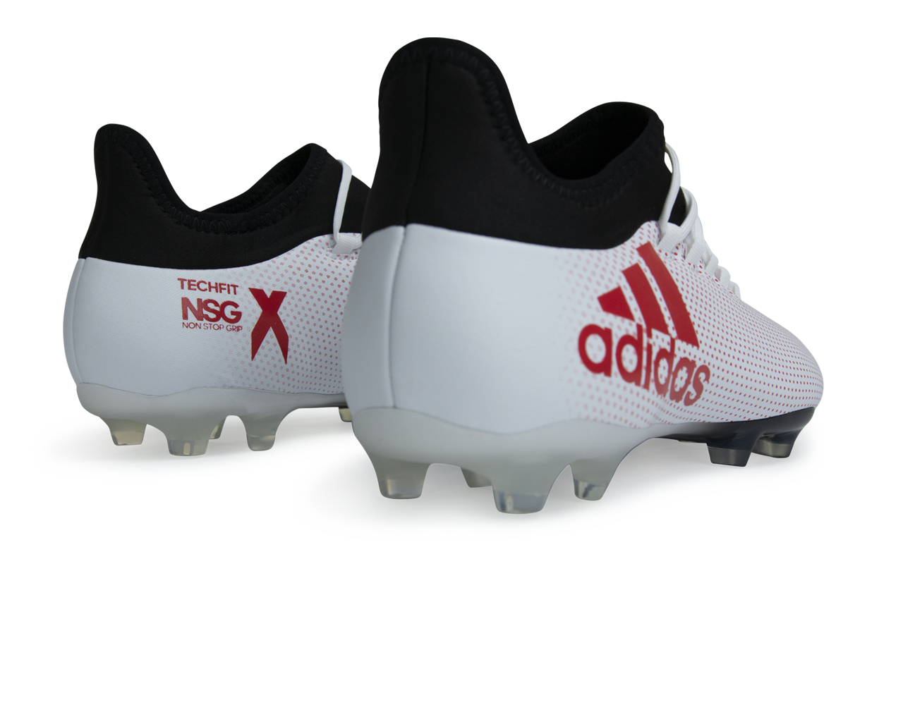 adidas Men's X 17.2 FG White/Real Coral/Core Black、mySite、noshort