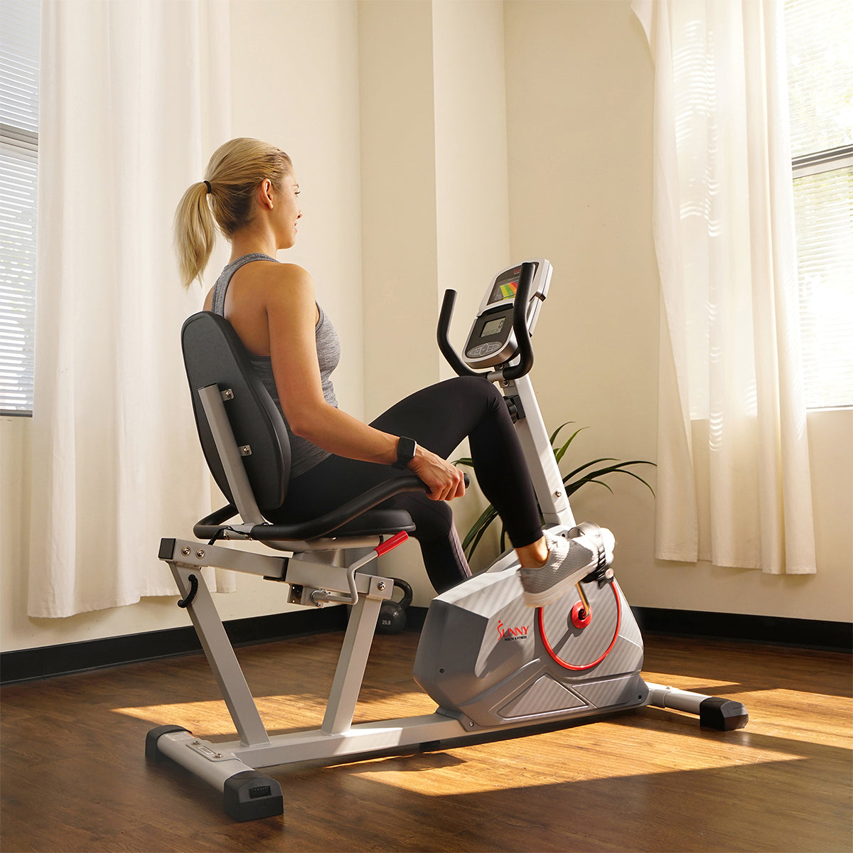  Magnetic Silent Recumbent Exercise Bike with Quiet Belt Drive Performance、mySite、ghnorth