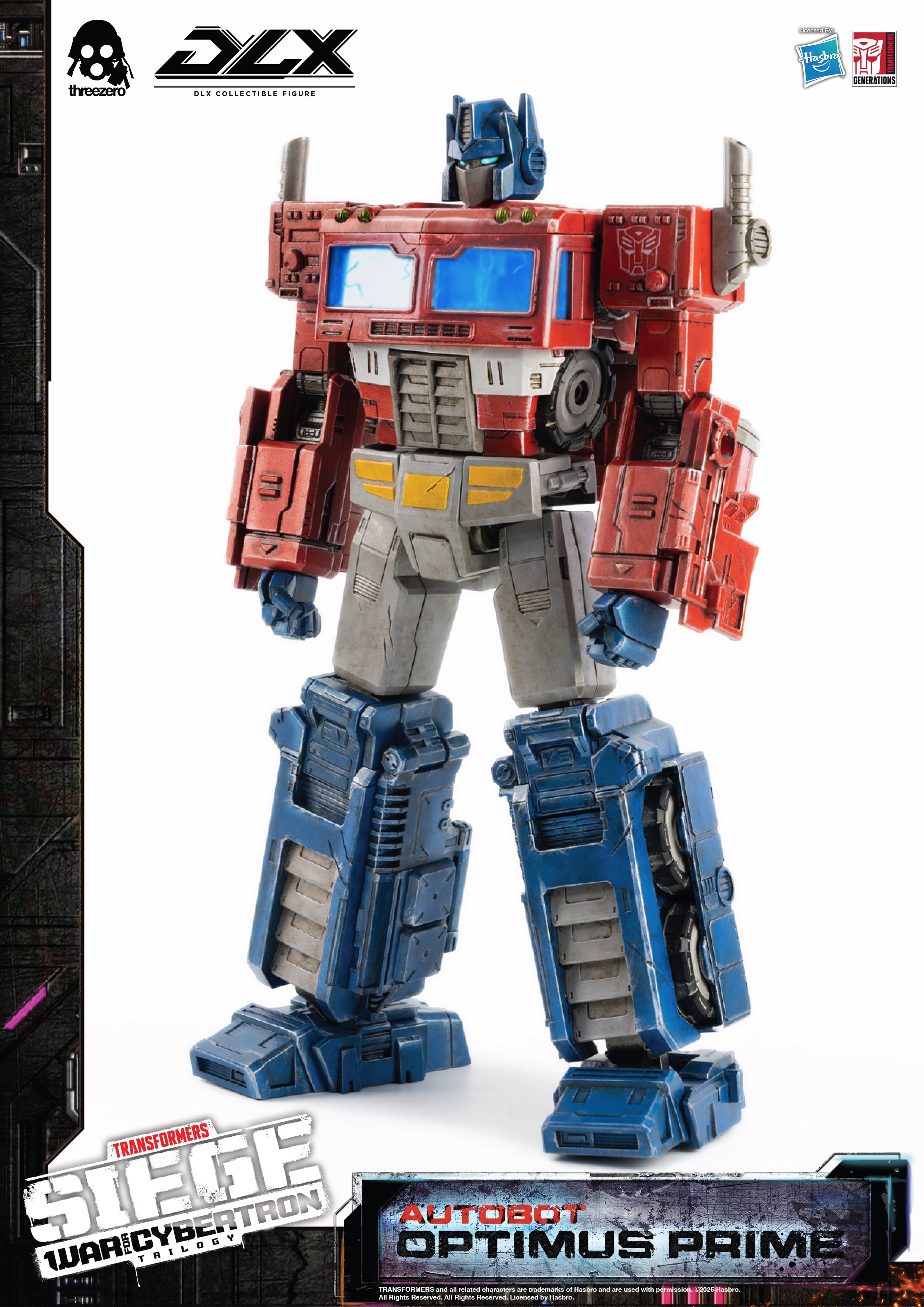 Threezero Transformers: War for Cybertron Trilogy DLX Optimus Prime、mySite、hgirdovlk