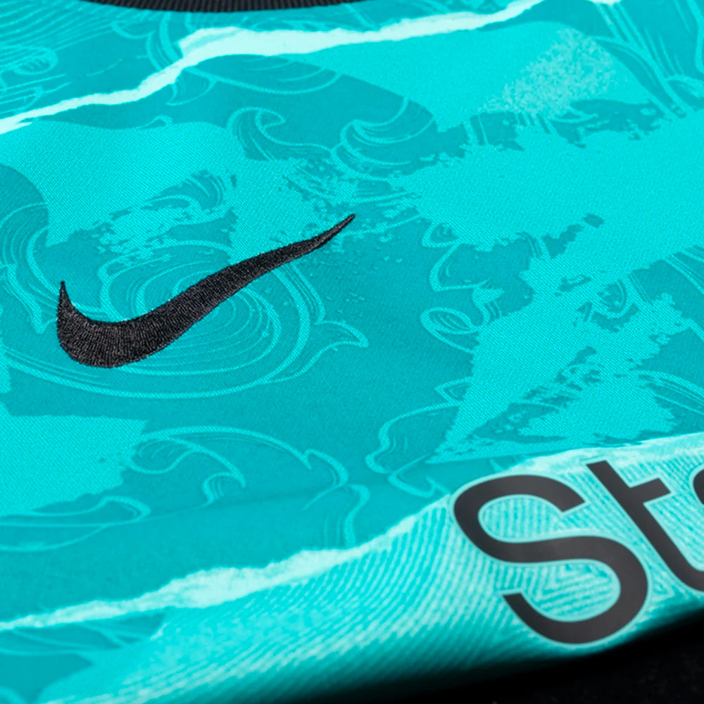 Nike Men's Liverpool 20/21 Away Jersey Hyper Turquoise/Black、mySite、noshort