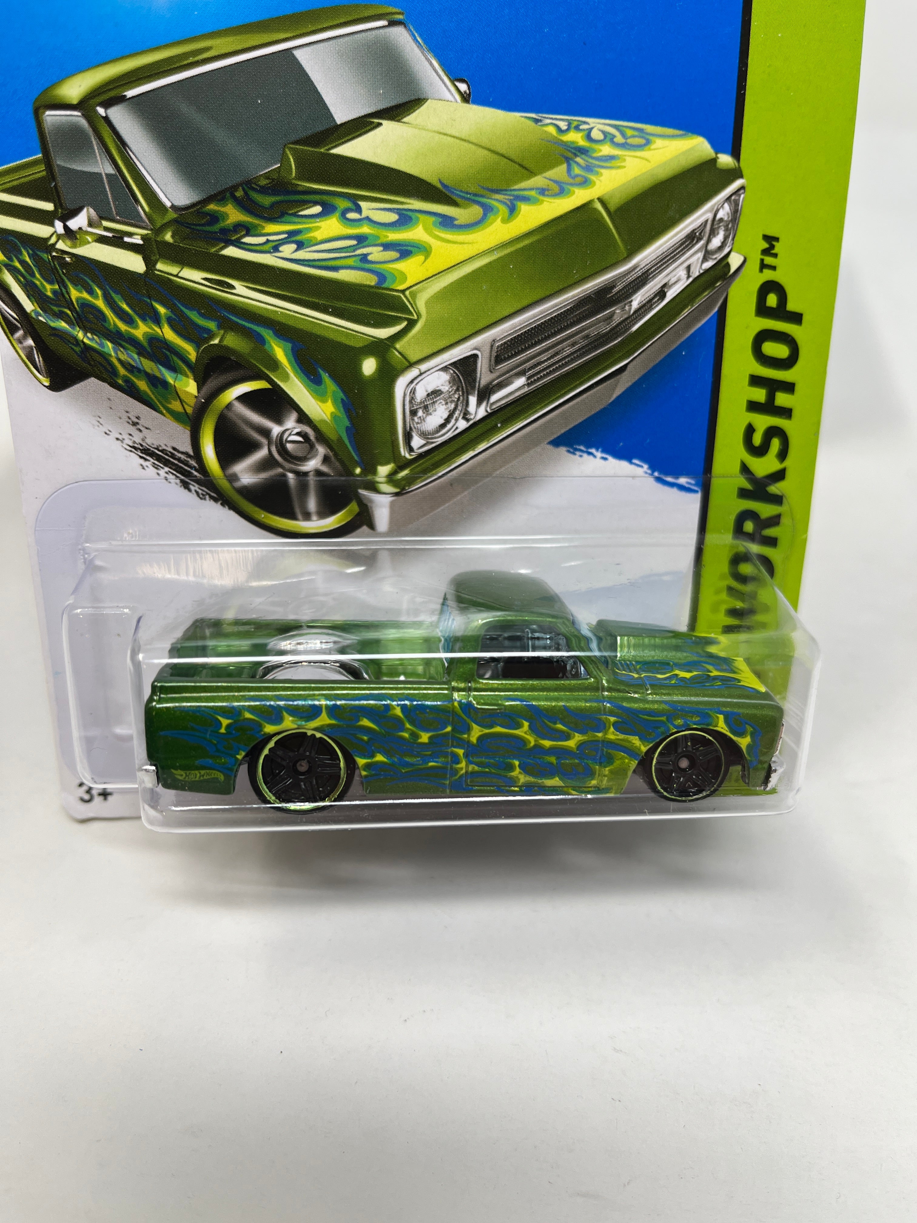 '67 Chevy C10 #208 * Green Kmart Only * 2015 Hot Wheels Basic、mySite、hgirdovlk