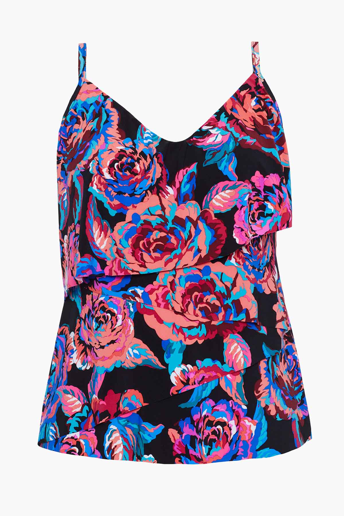  Chloe Tankini Top in Sonic Blooms、mySite、justintrudeaud